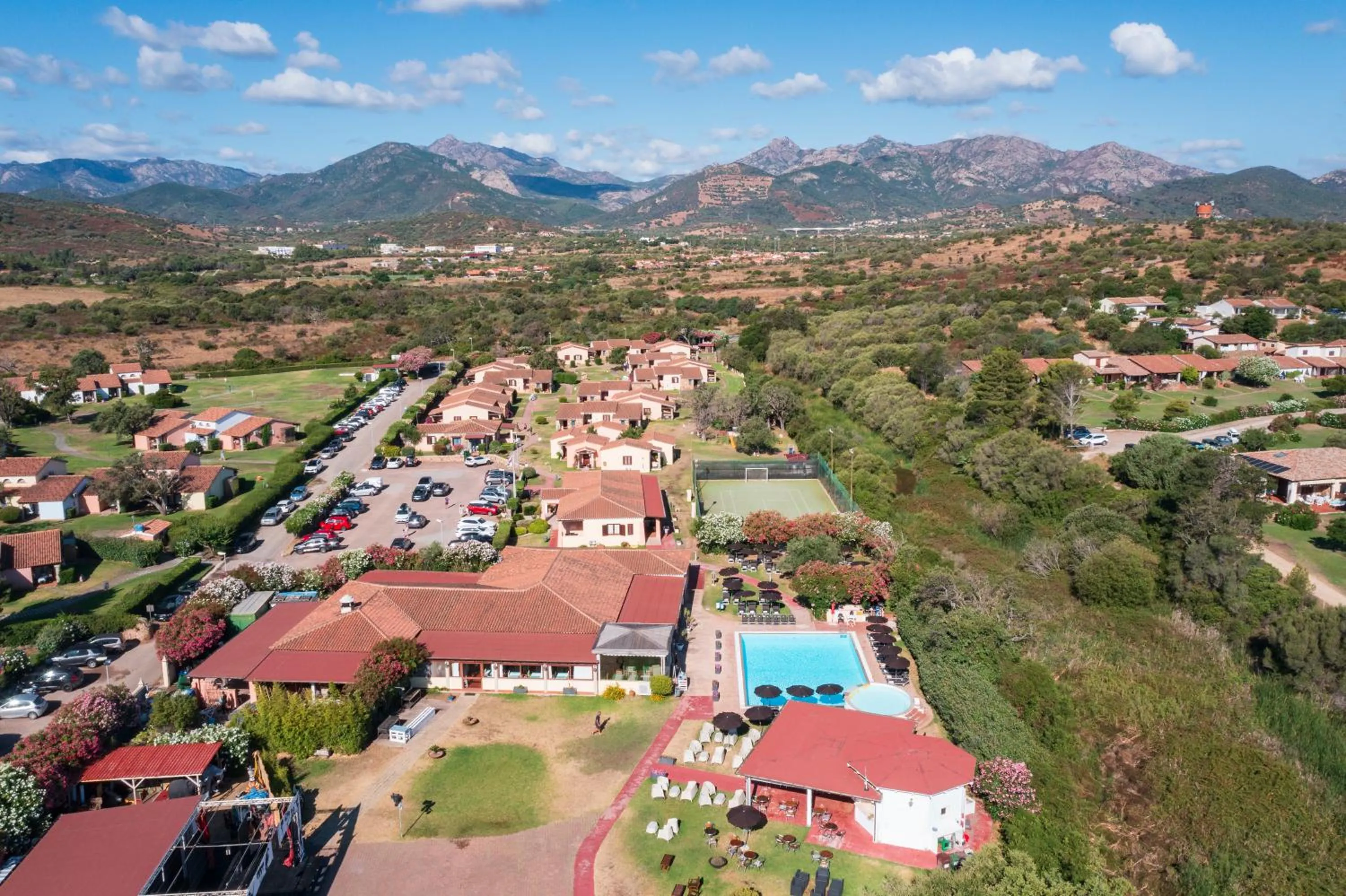 Bird's eye view in Li Suari Club Village