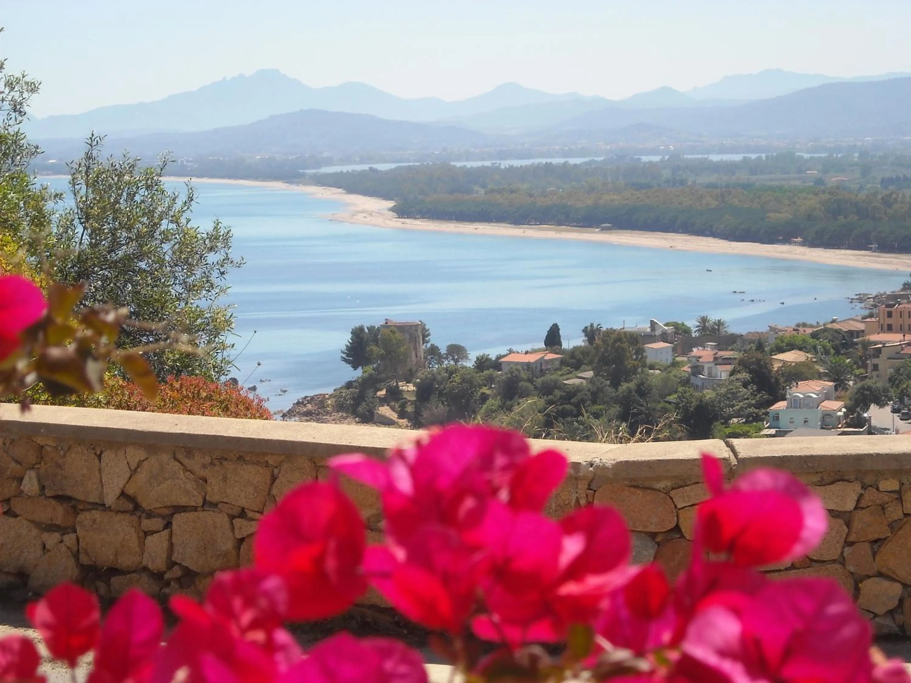 View (from property/room) in Ostello Bellavista