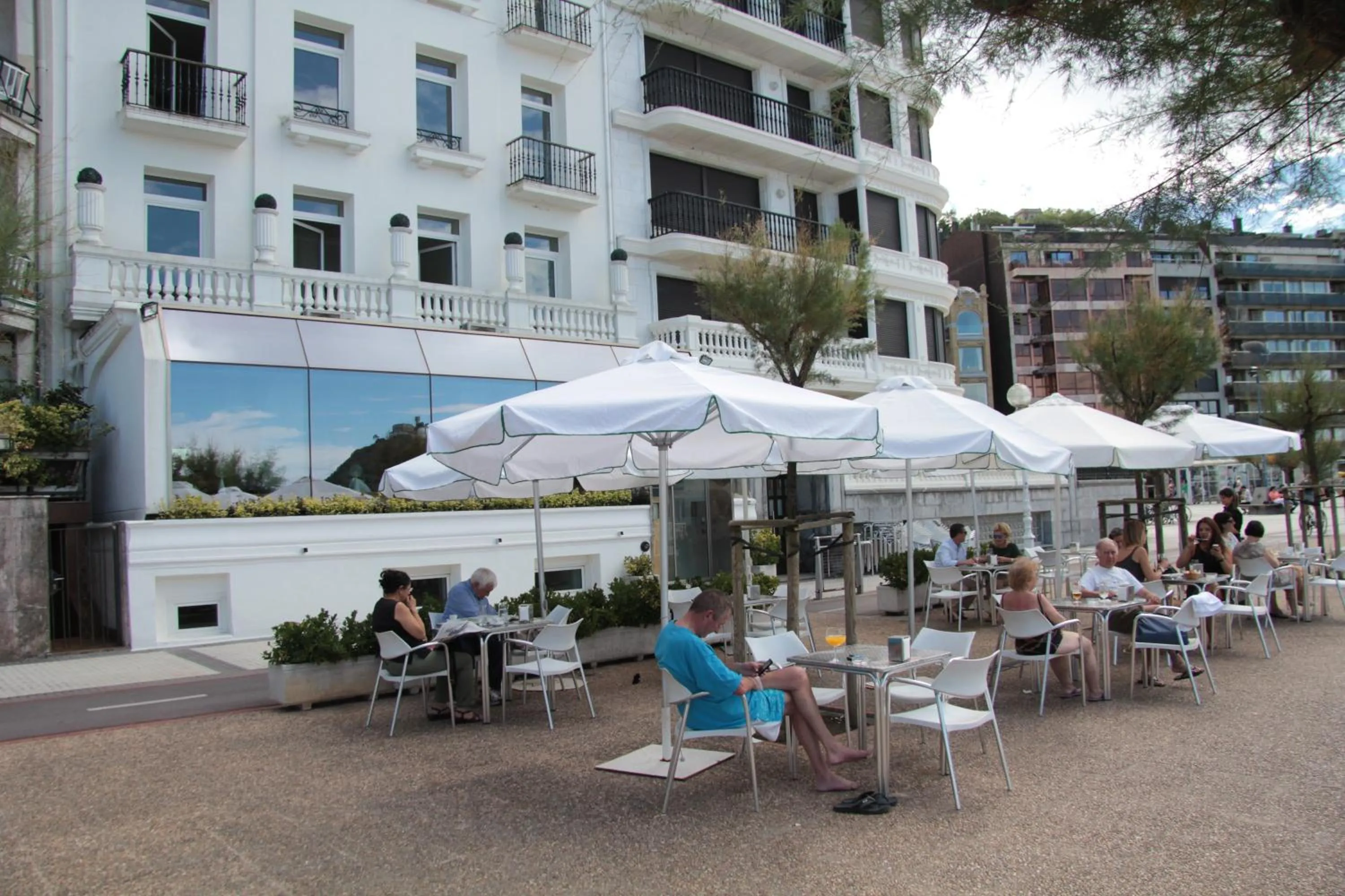 Balcony/Terrace in Hotel Niza