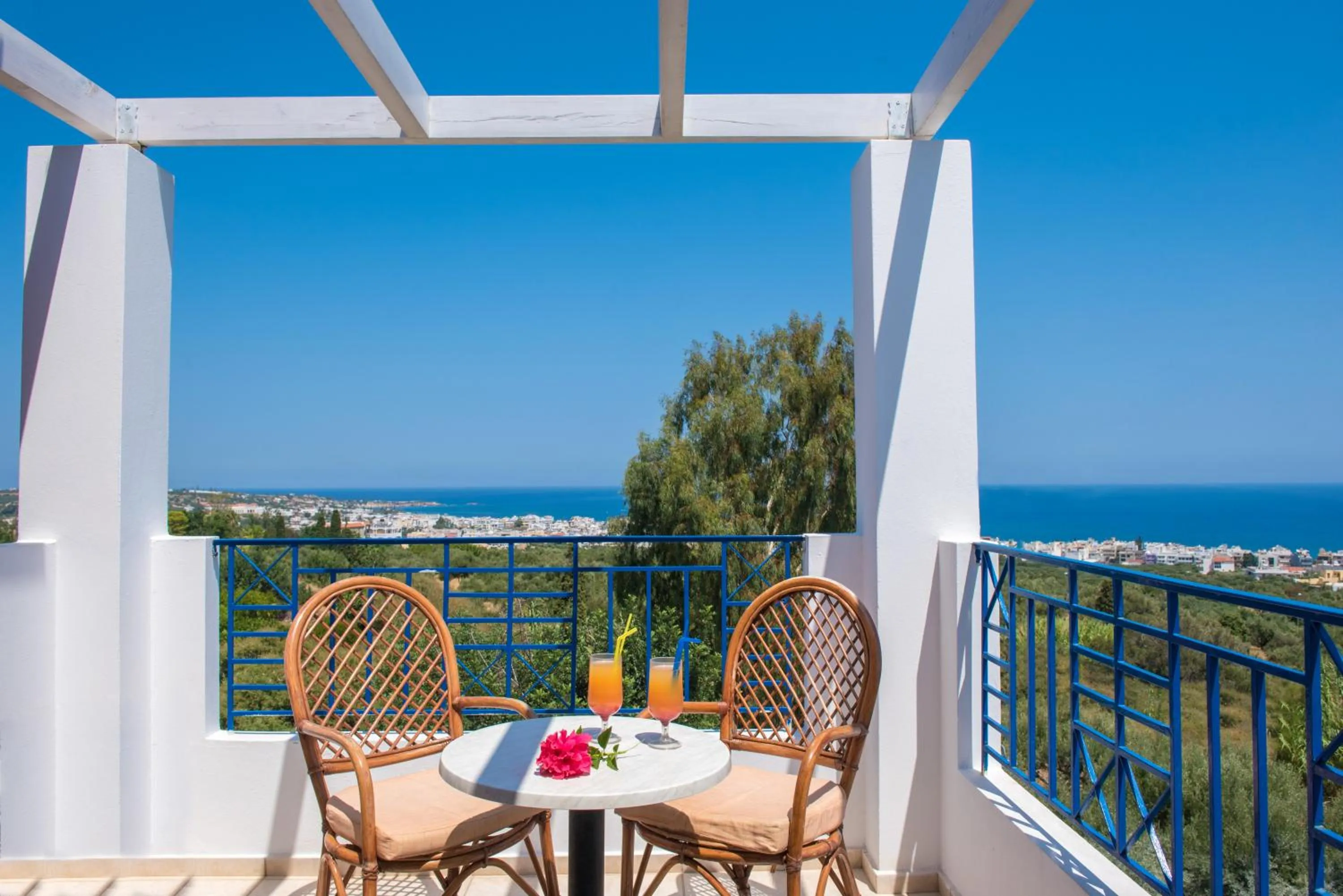 Patio in Astra Village & Suites