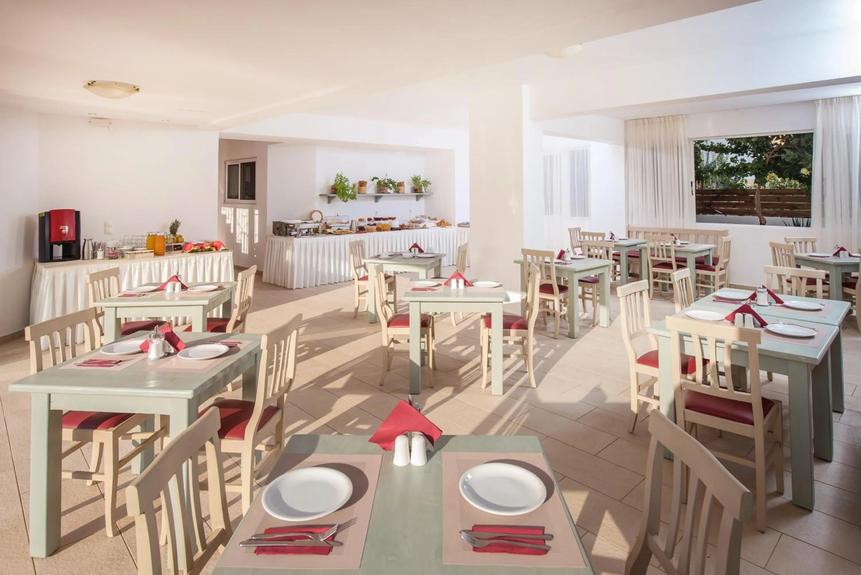 Restaurant/places to eat in Astra Village & Suites