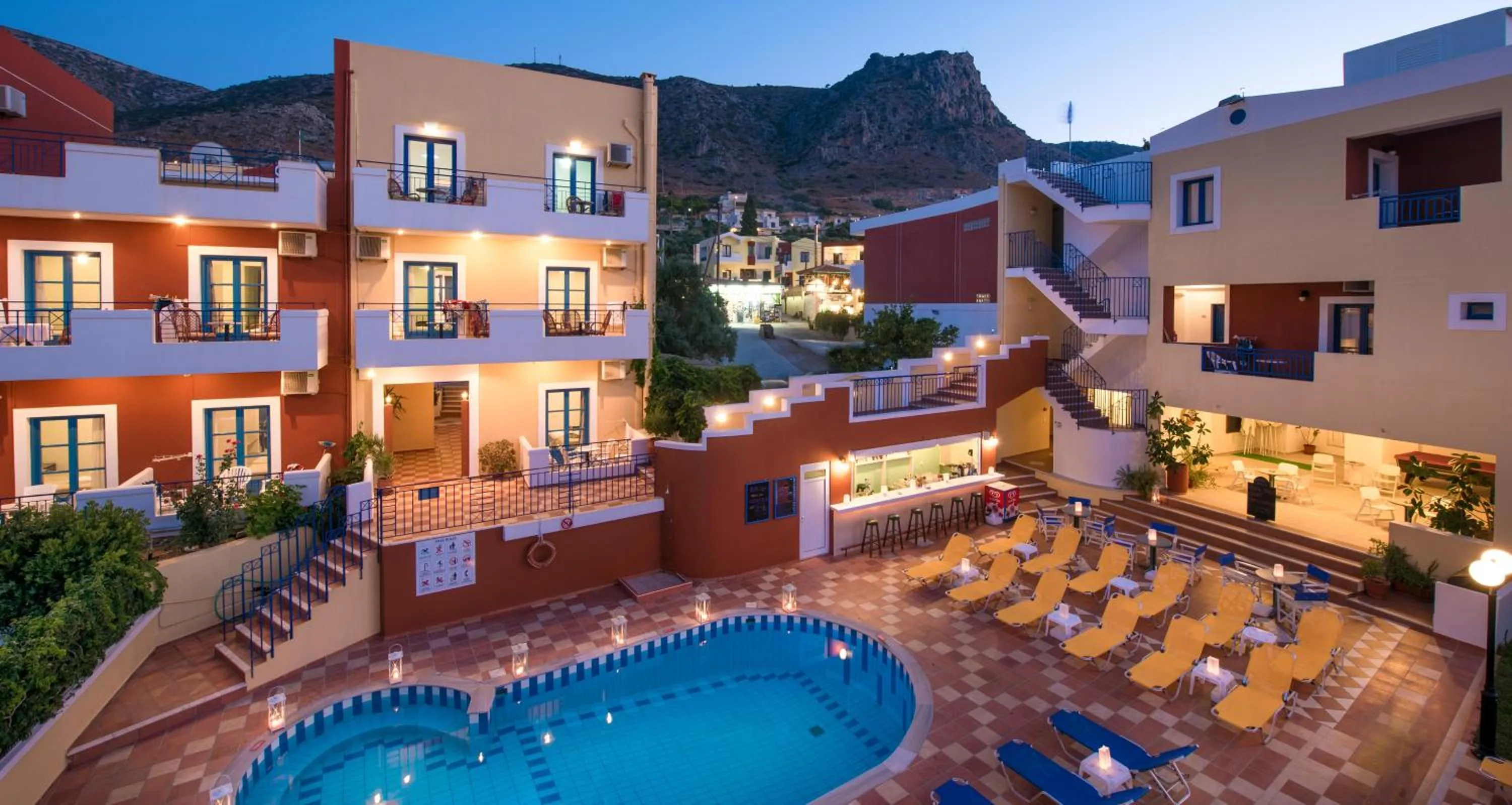 Property building in Astra Village & Suites