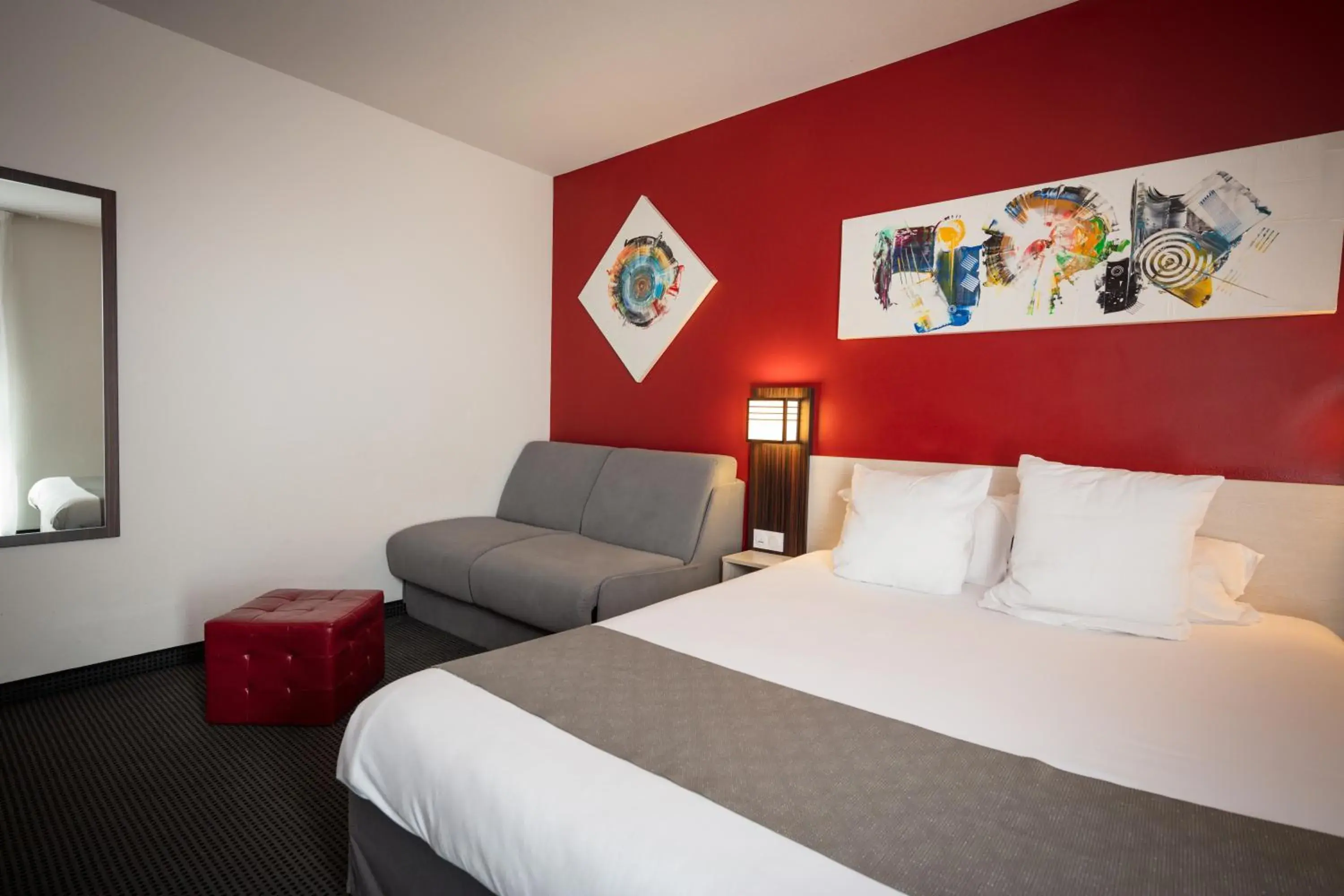 Superior Double Room in Hôtel Pont Rouge , Carcassonne Superior Double Room in Hôtel Pont Rouge , Carcassonne