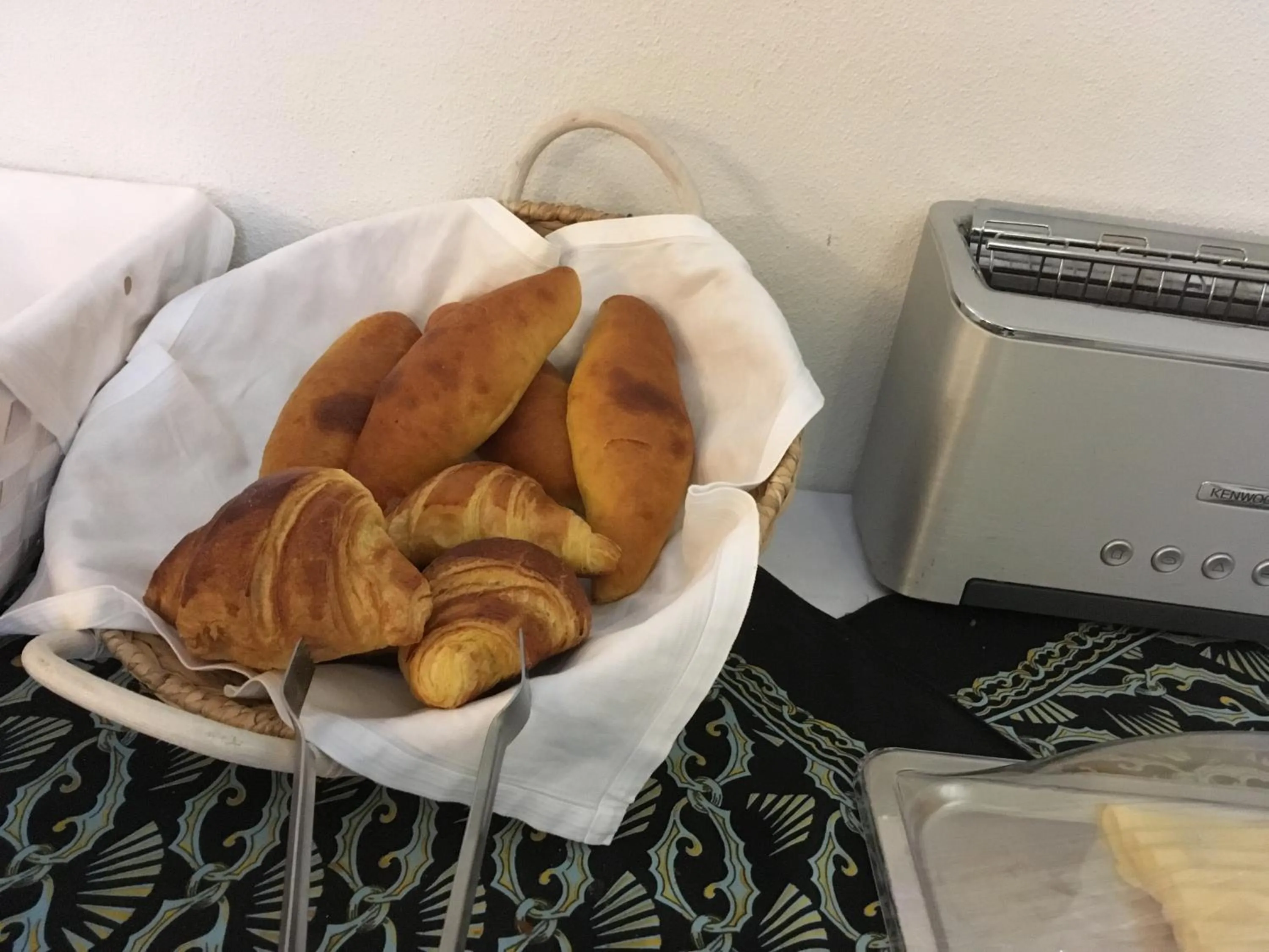 Continental breakfast in Hotel Ribamar