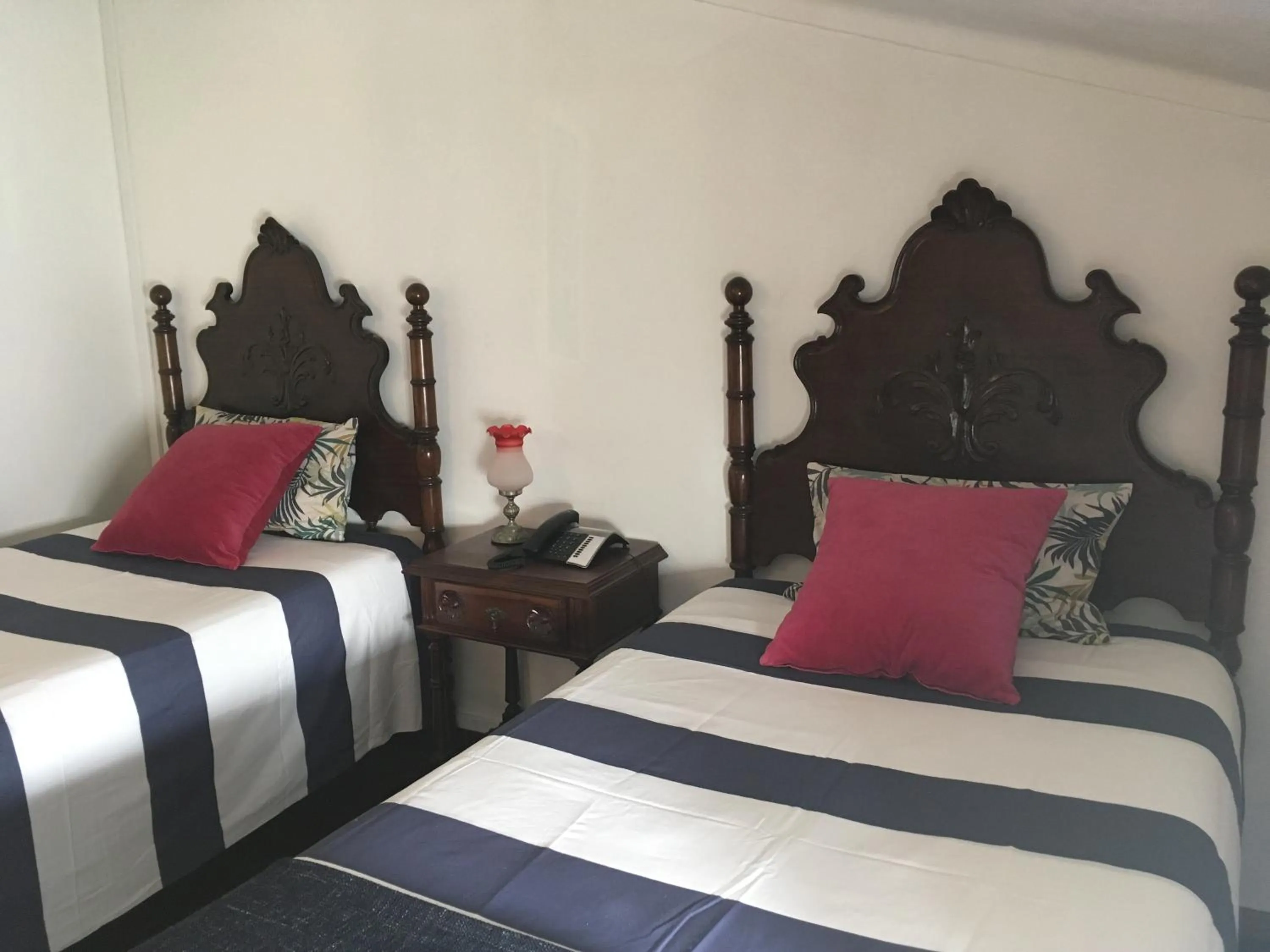 Bedroom, Bed in Hotel Ribamar