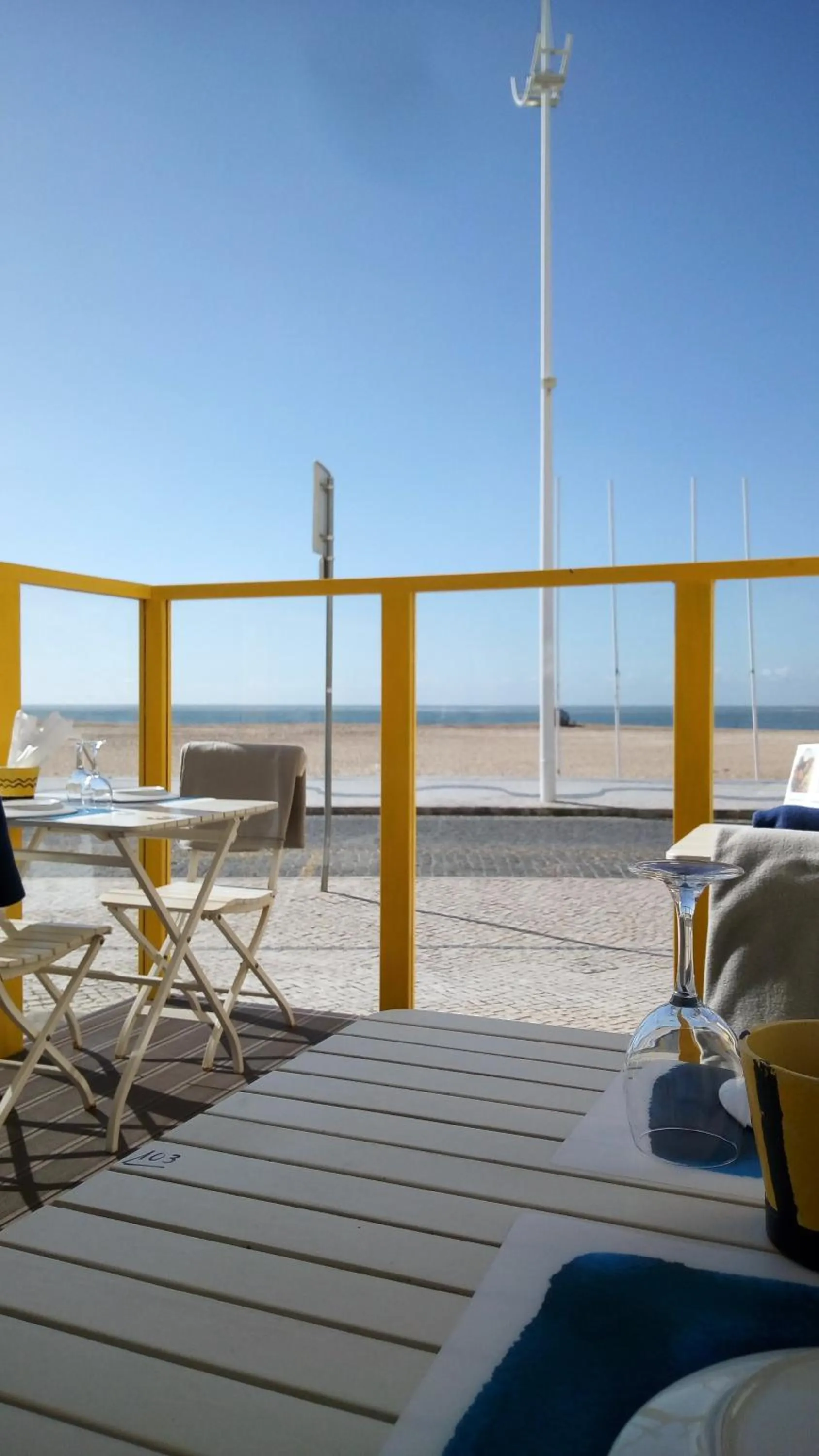 Balcony/Terrace in Hotel Ribamar