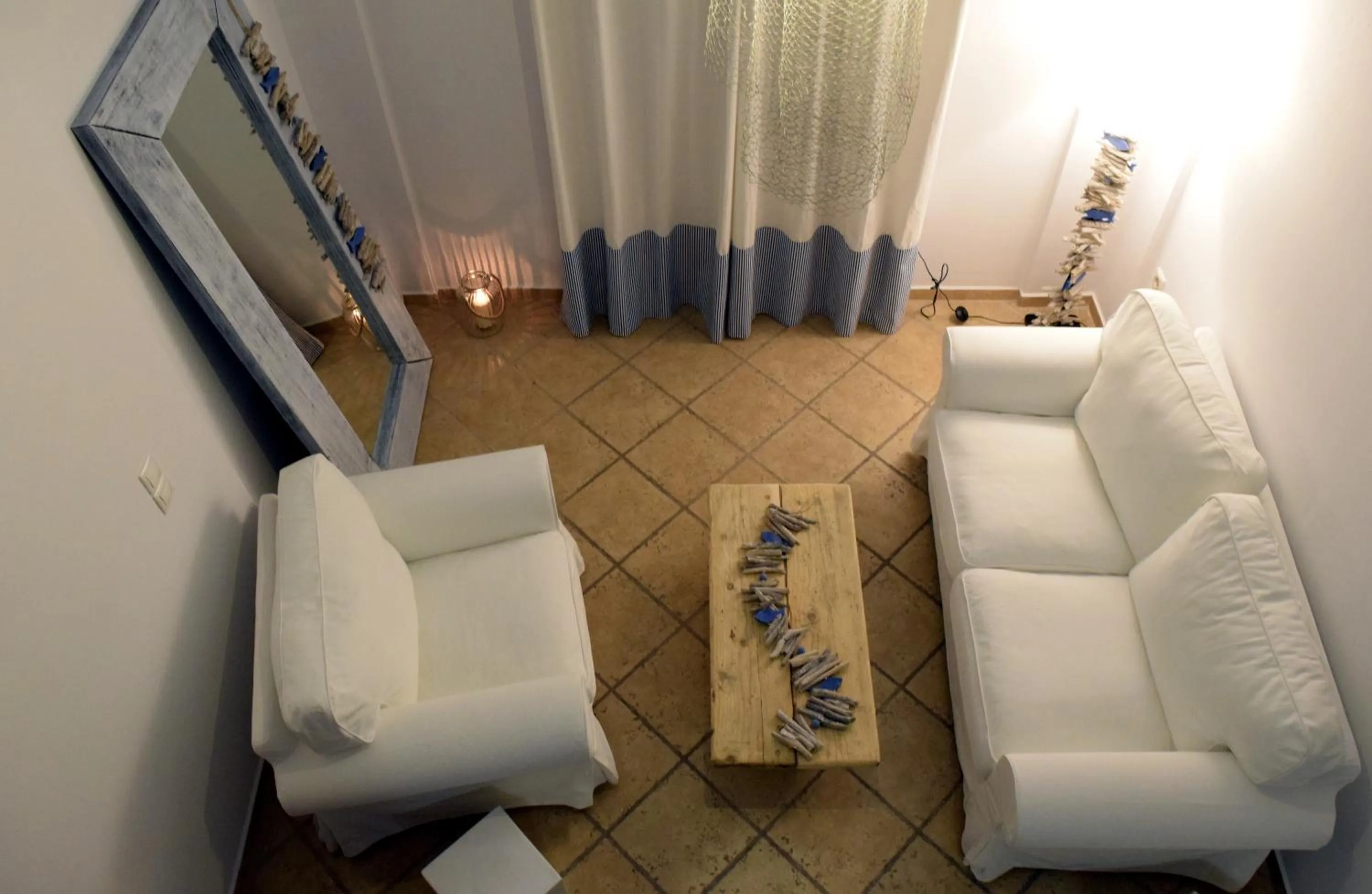 Living room in Santorini Mesotopos