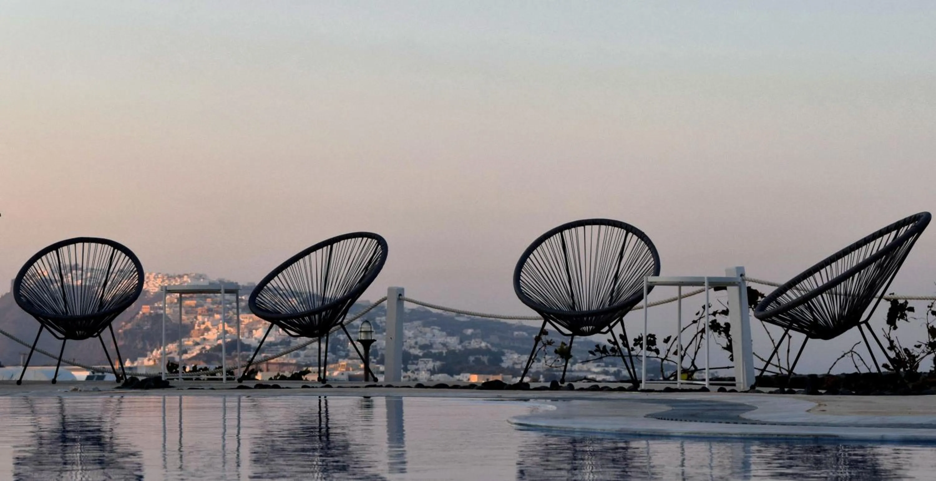 City view in Santorini Mesotopos