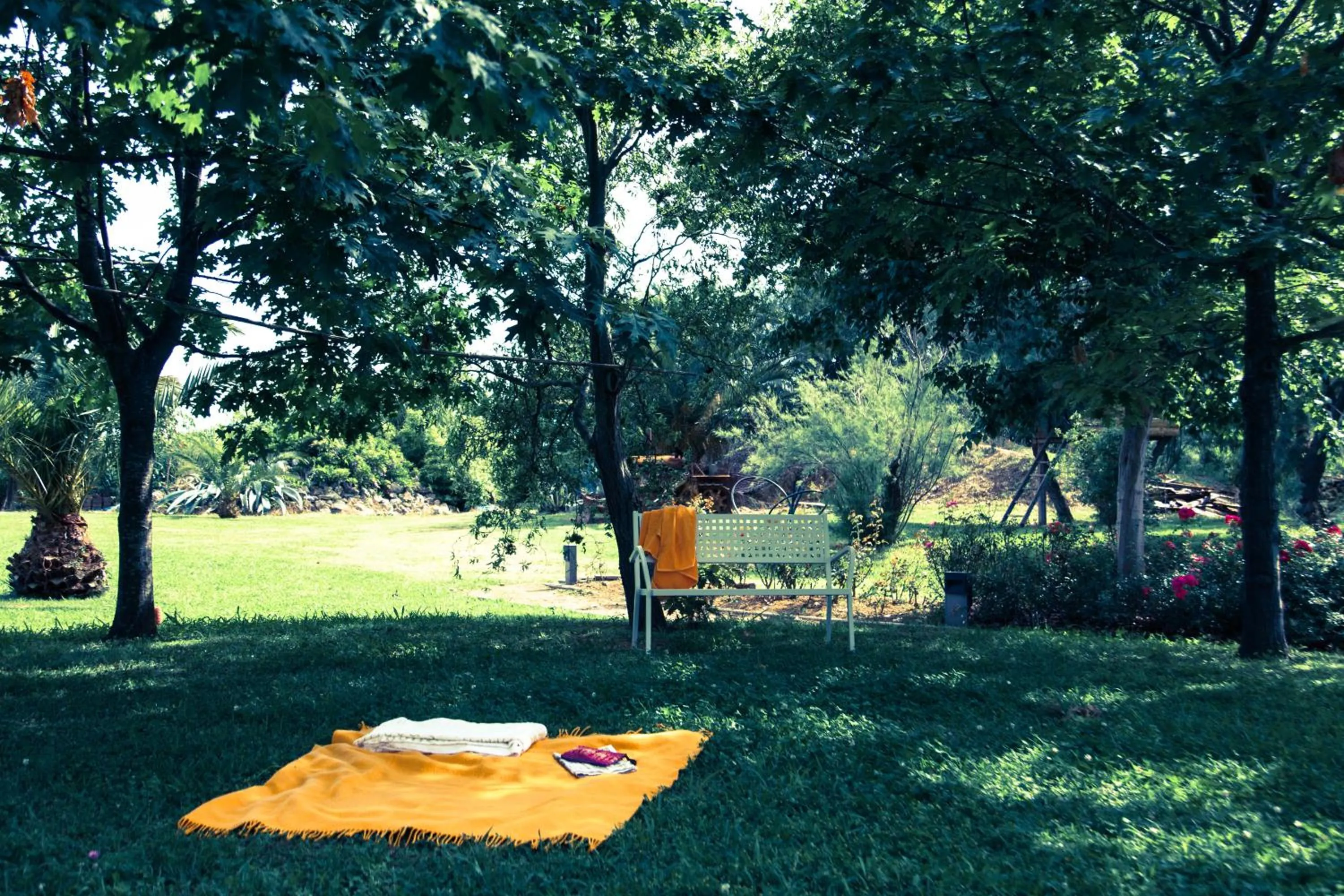 Garden view in Hotel Le Rotonde