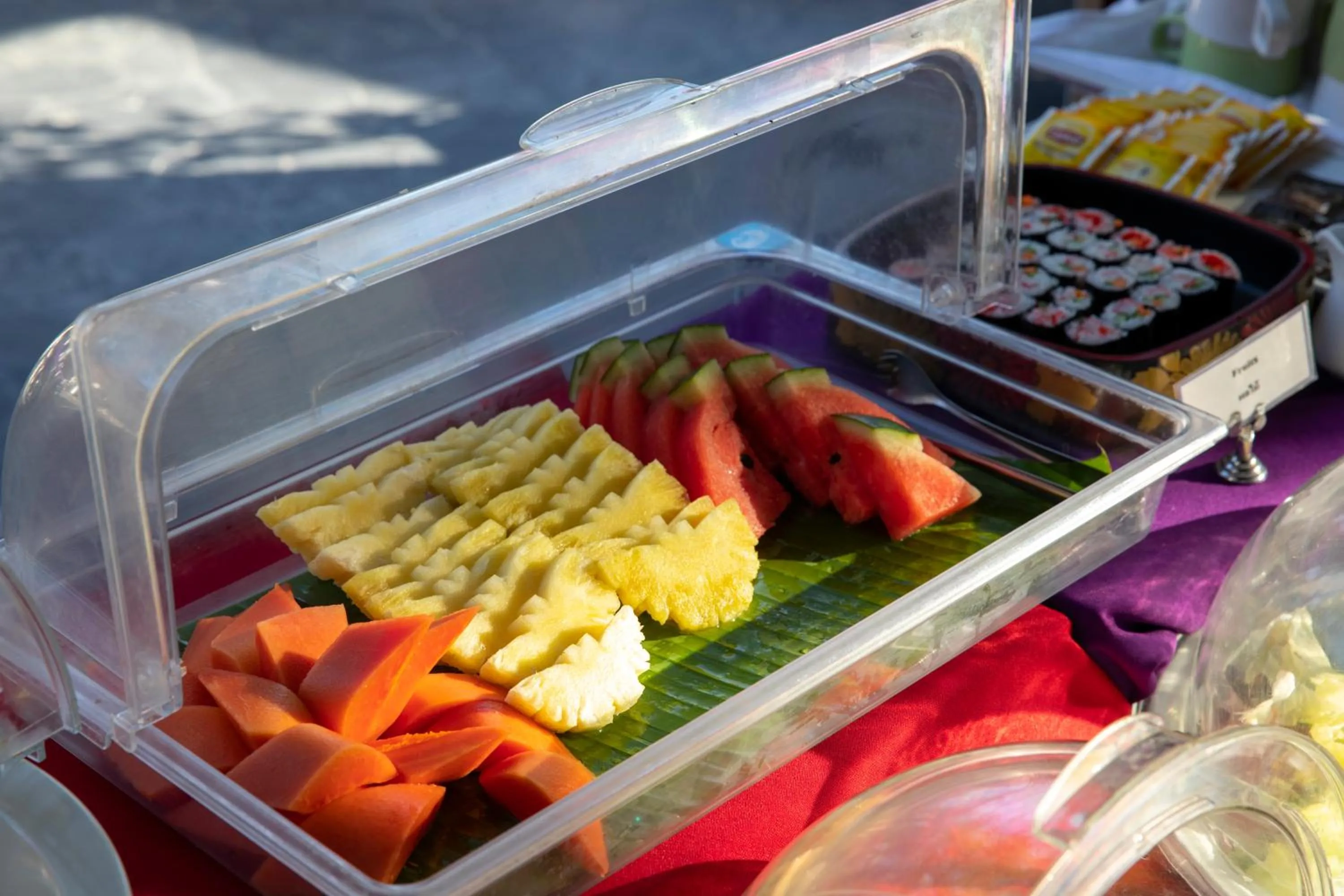 Food in Samed Pavilion Resort