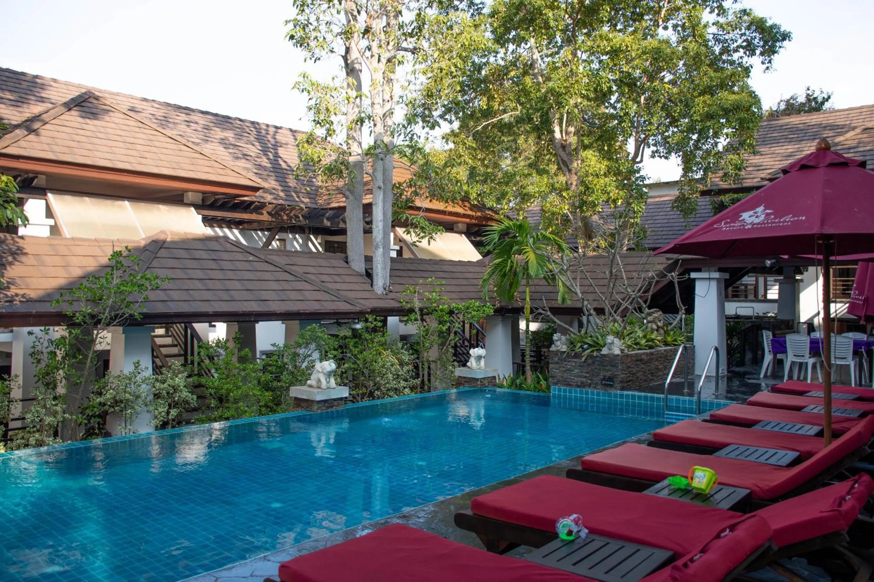 Property building in Samed Pavilion Resort