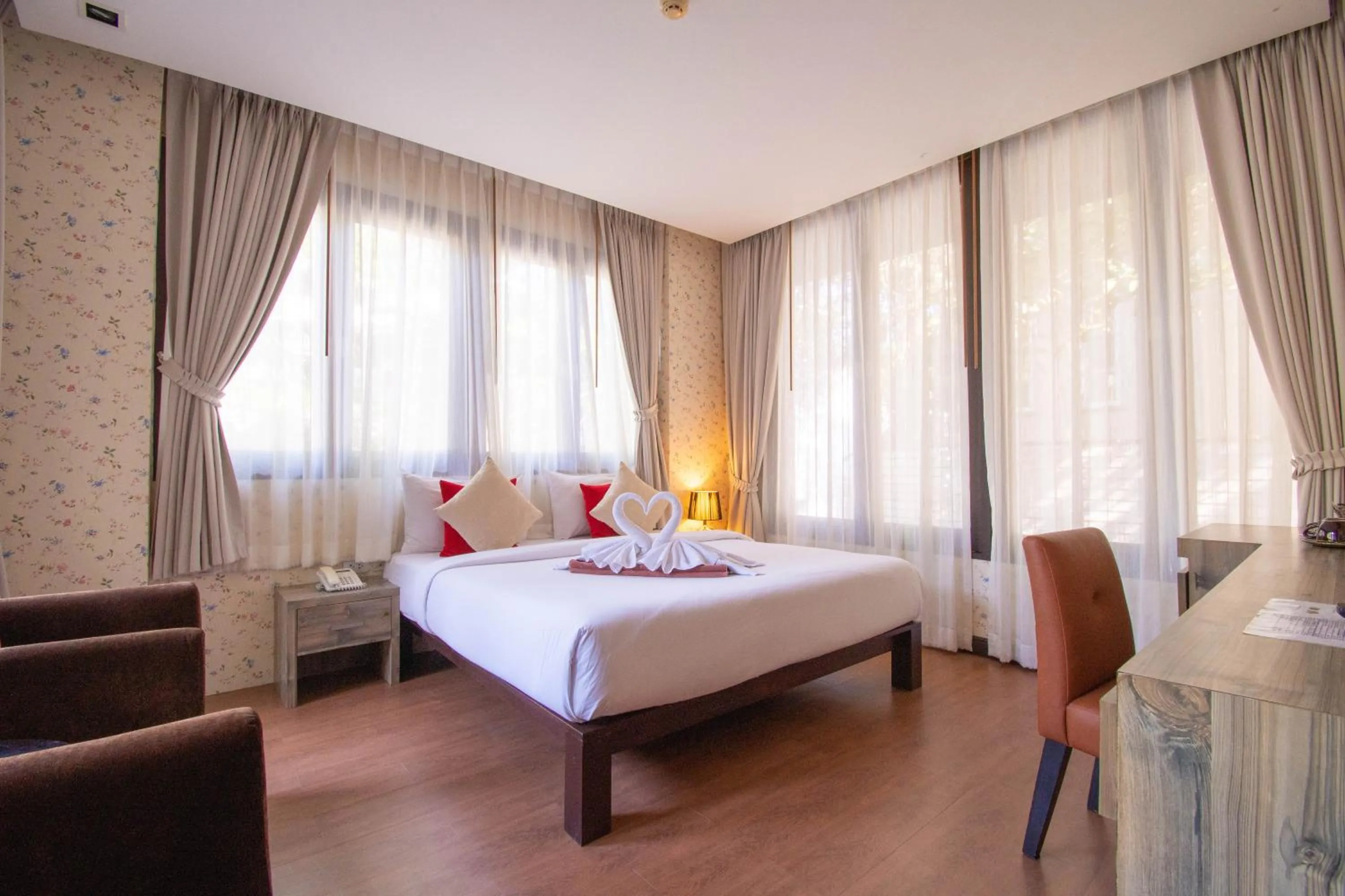 Bedroom, Bed in Samed Pavilion Resort