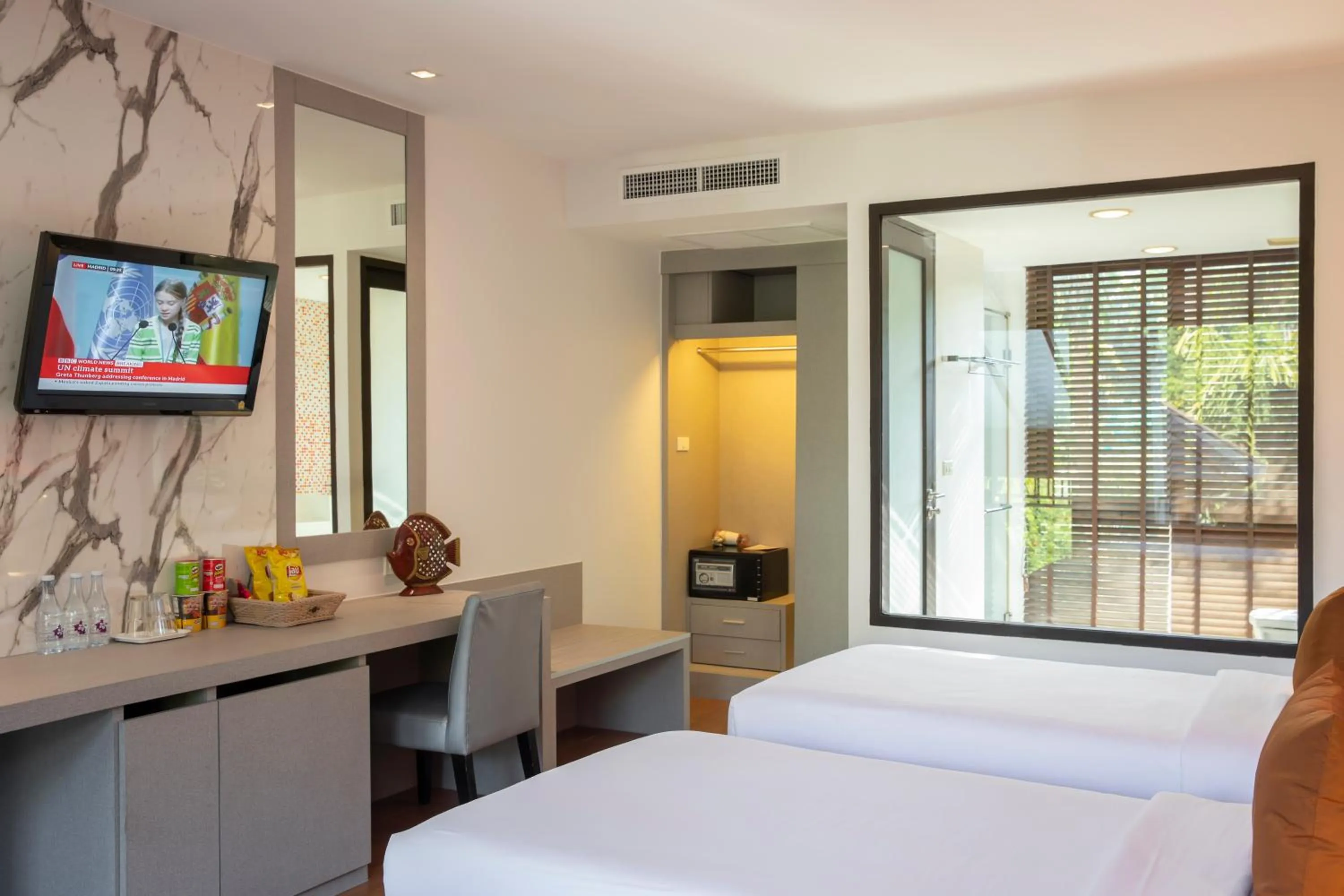 TV and multimedia, Bed in Samed Pavilion Resort