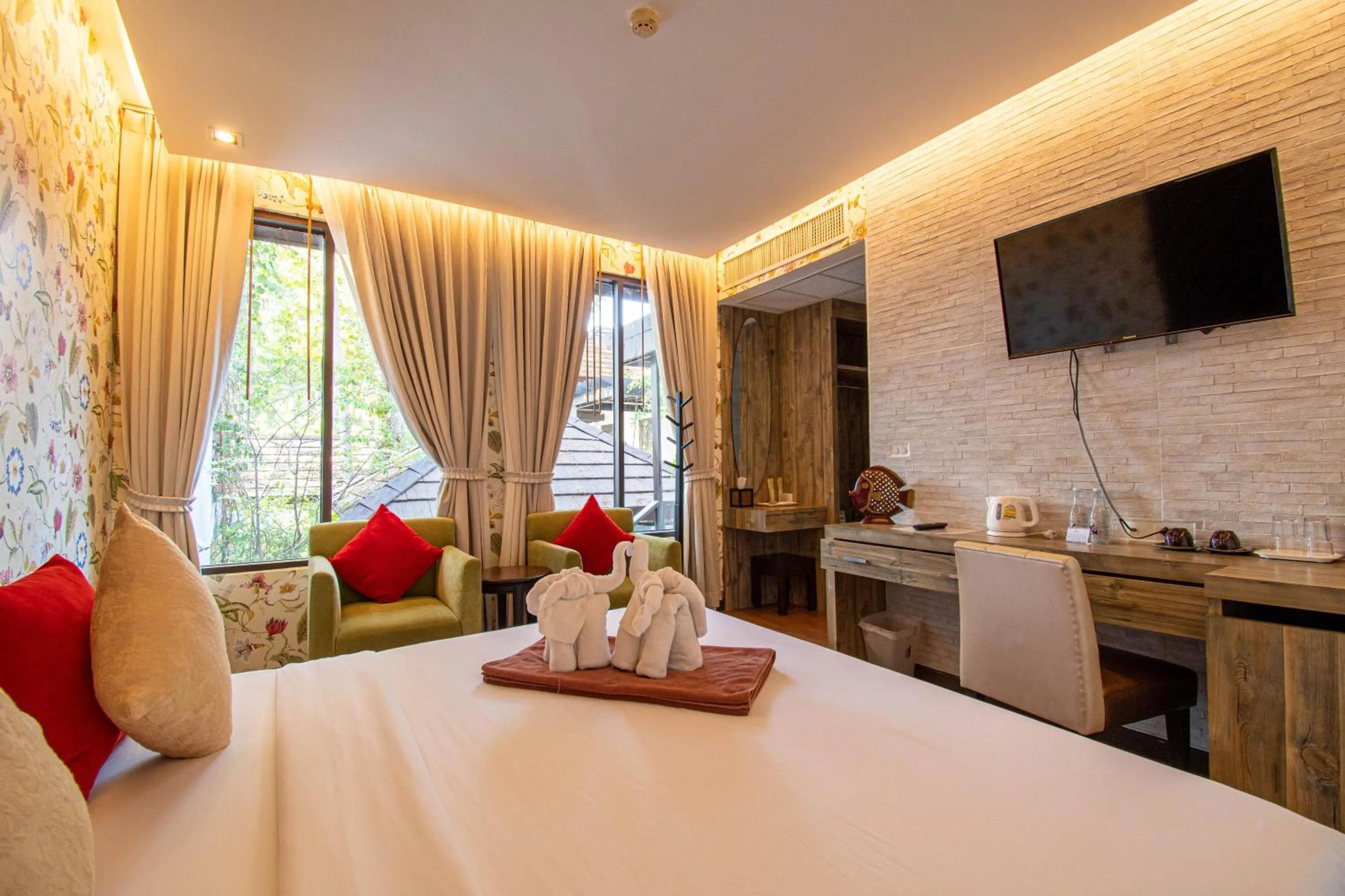 Bedroom, Bed in Samed Pavilion Resort