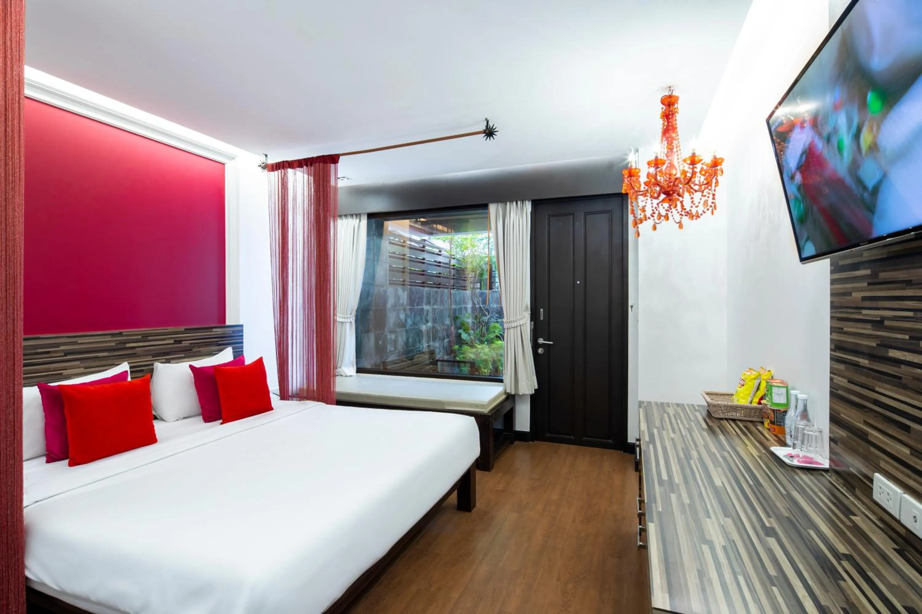 Bed in Samed Pavilion Resort