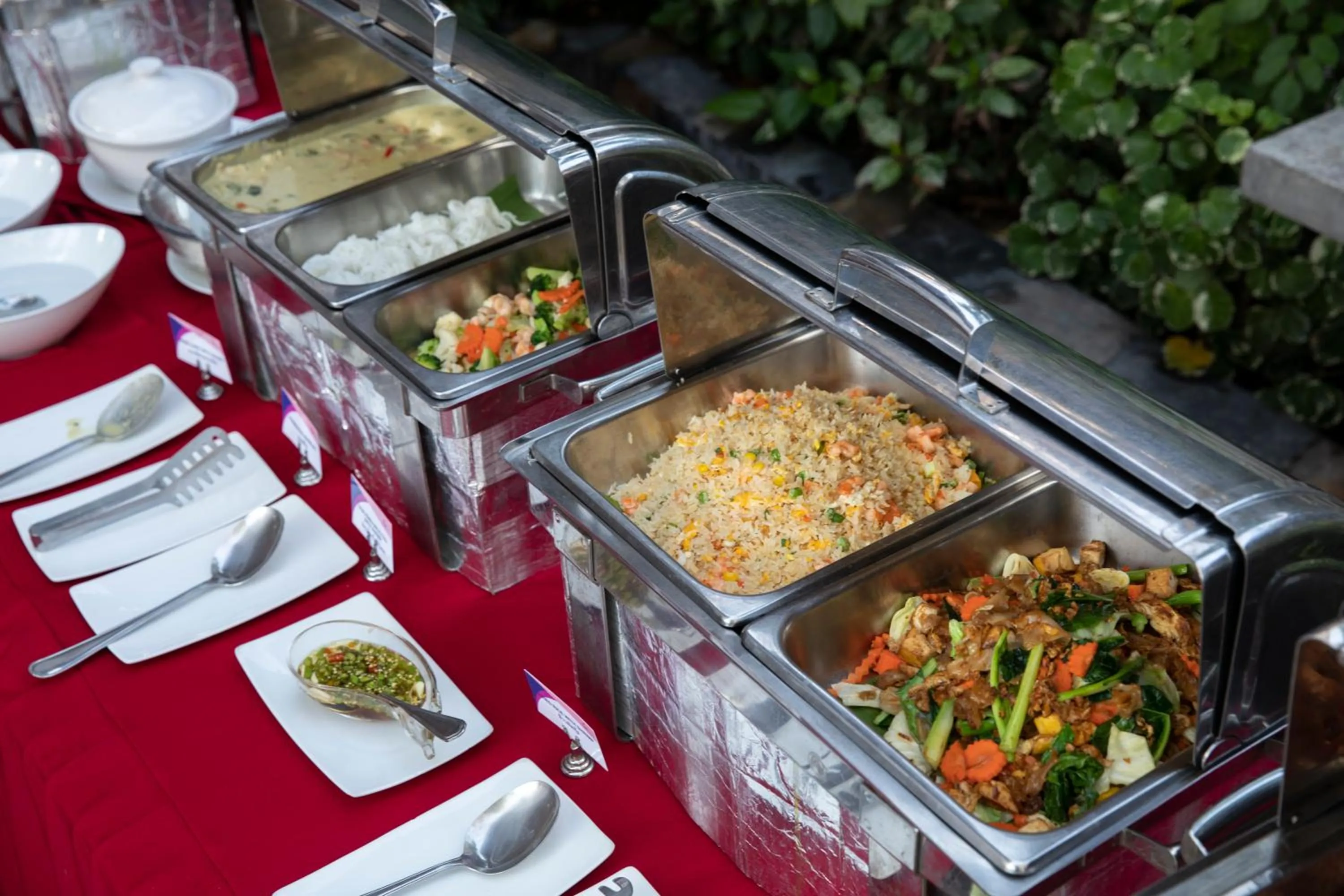 Breakfast in Samed Pavilion Resort