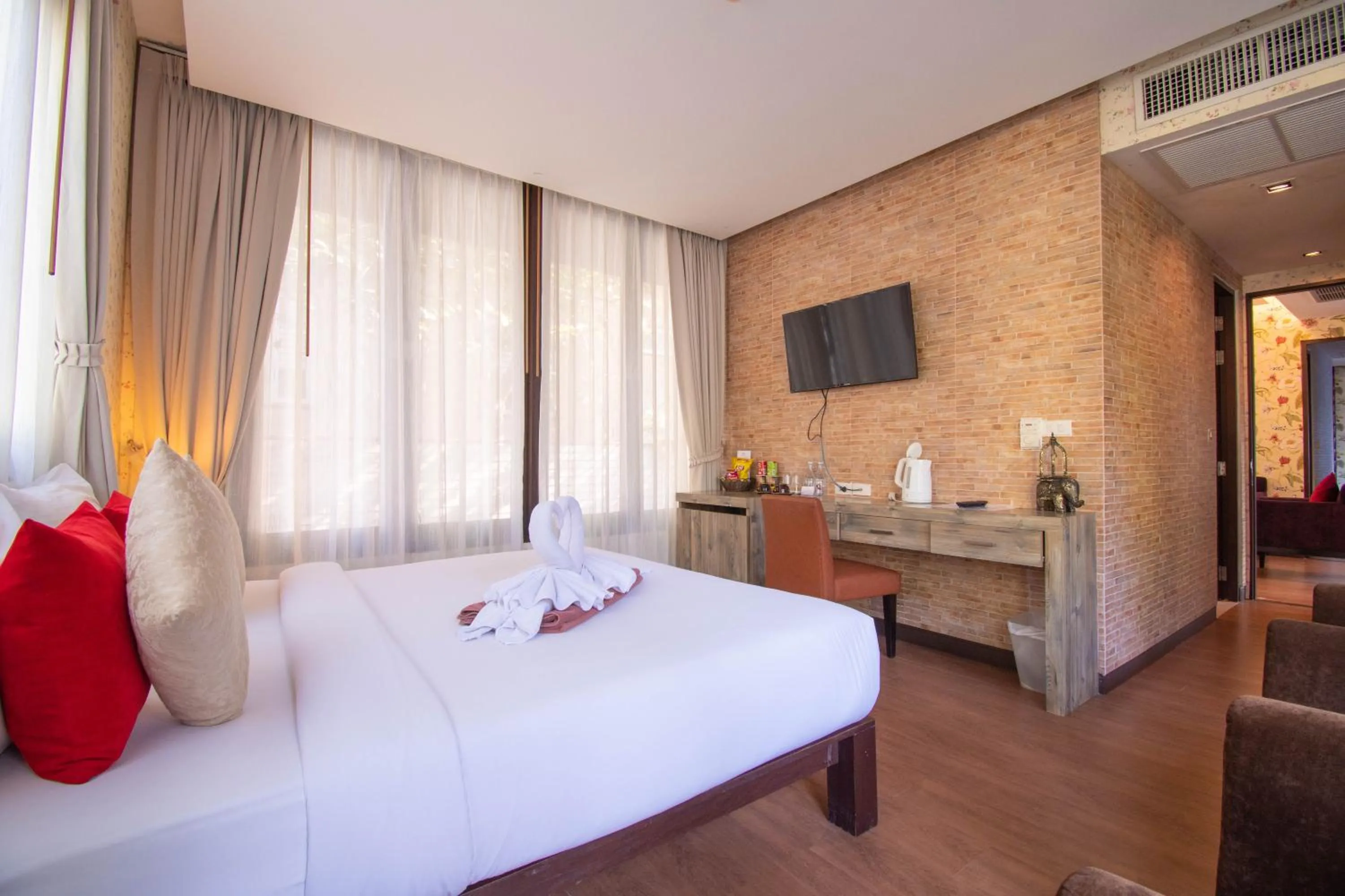 Bedroom, Bed in Samed Pavilion Resort