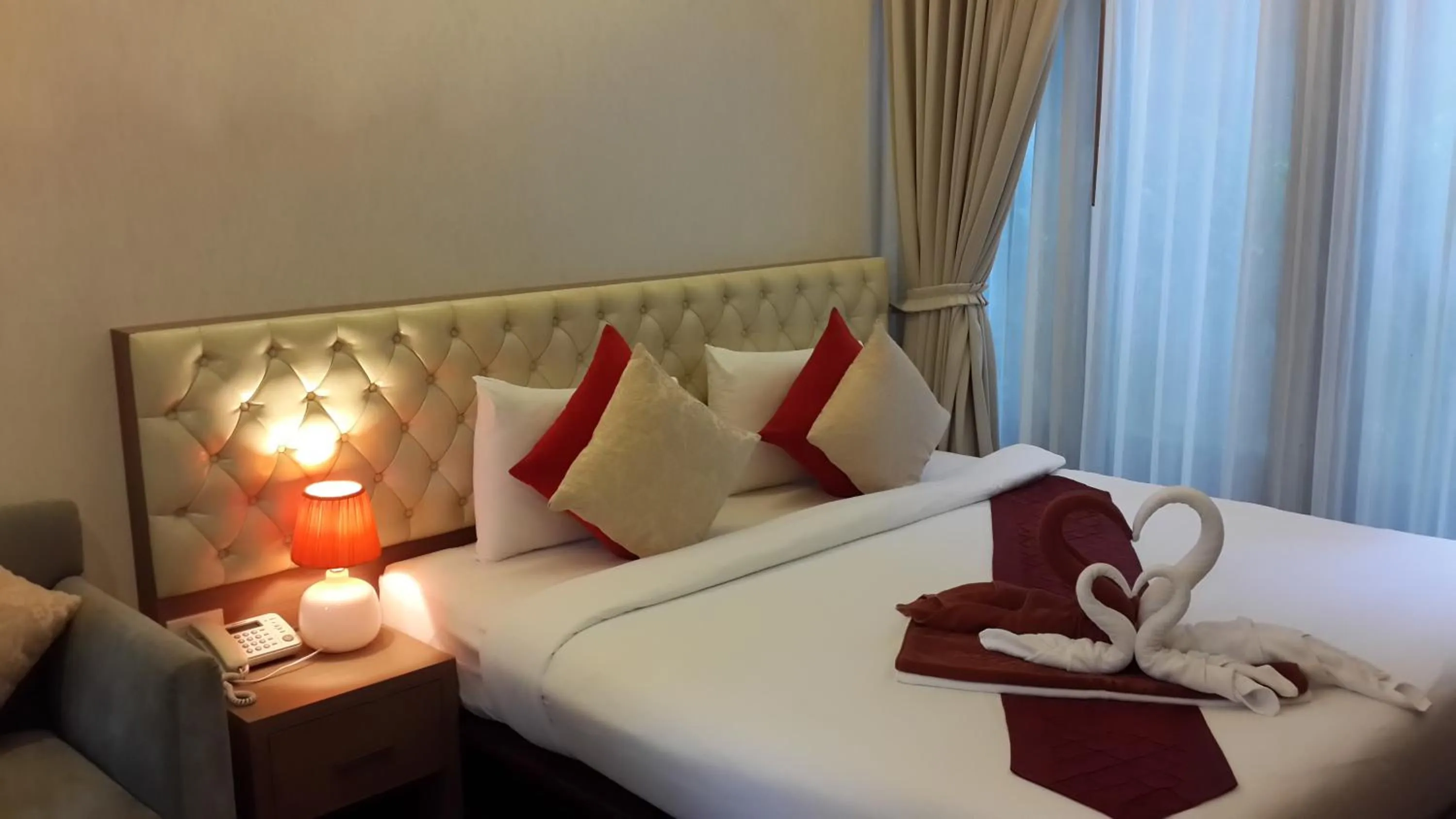 Bed in Samed Pavilion Resort