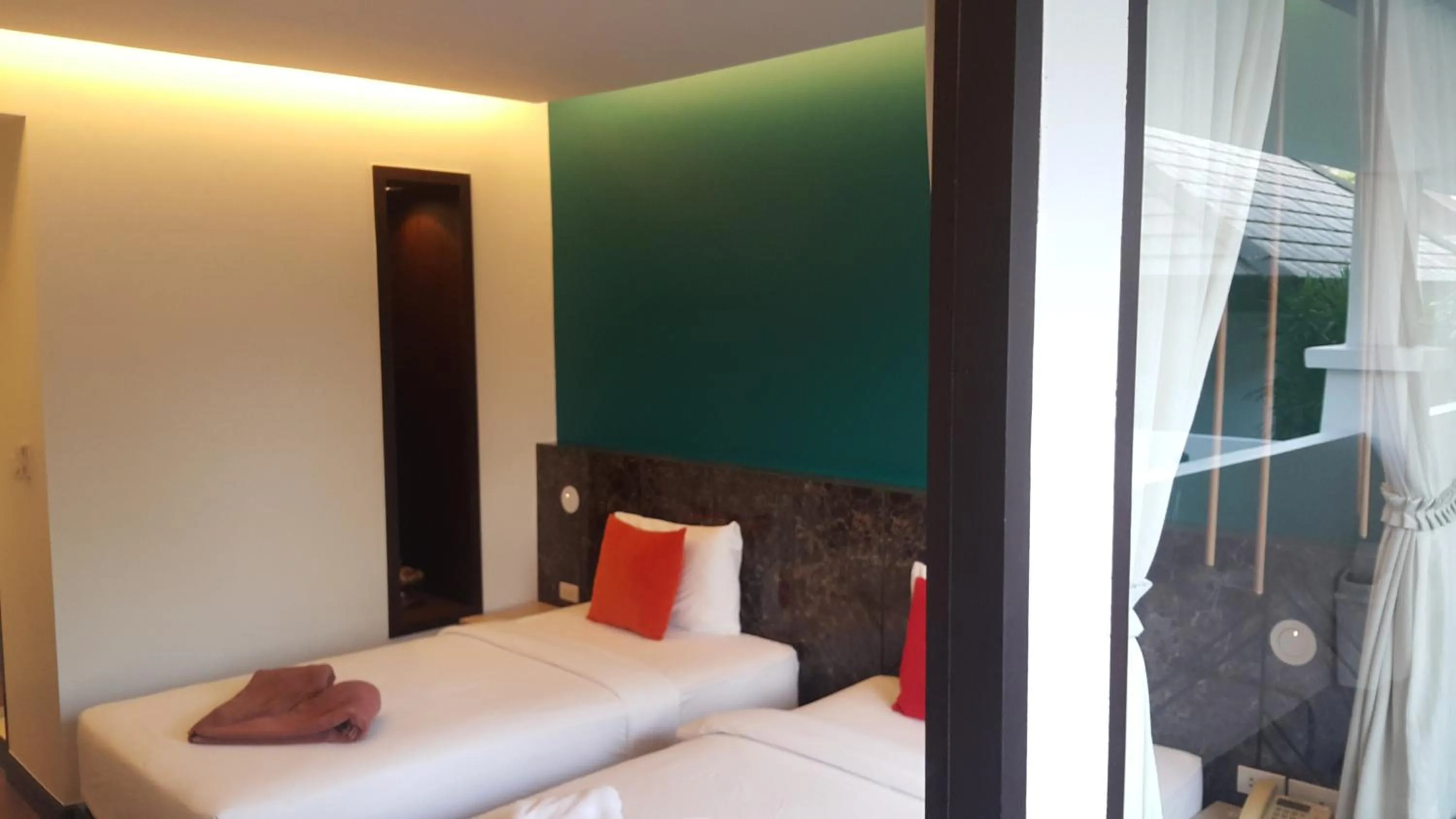 Bed in Samed Pavilion Resort