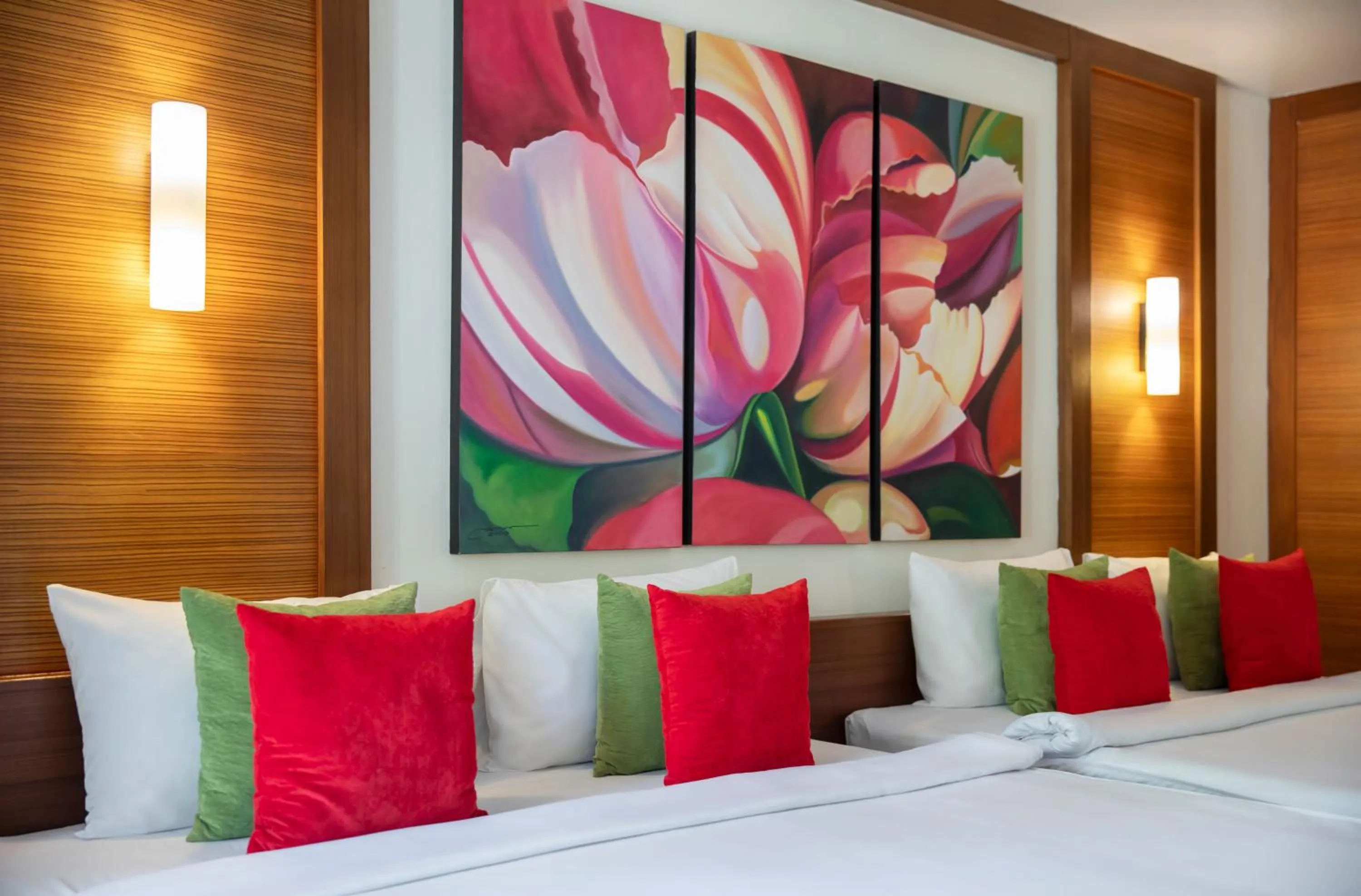 Bed in Samed Pavilion Resort