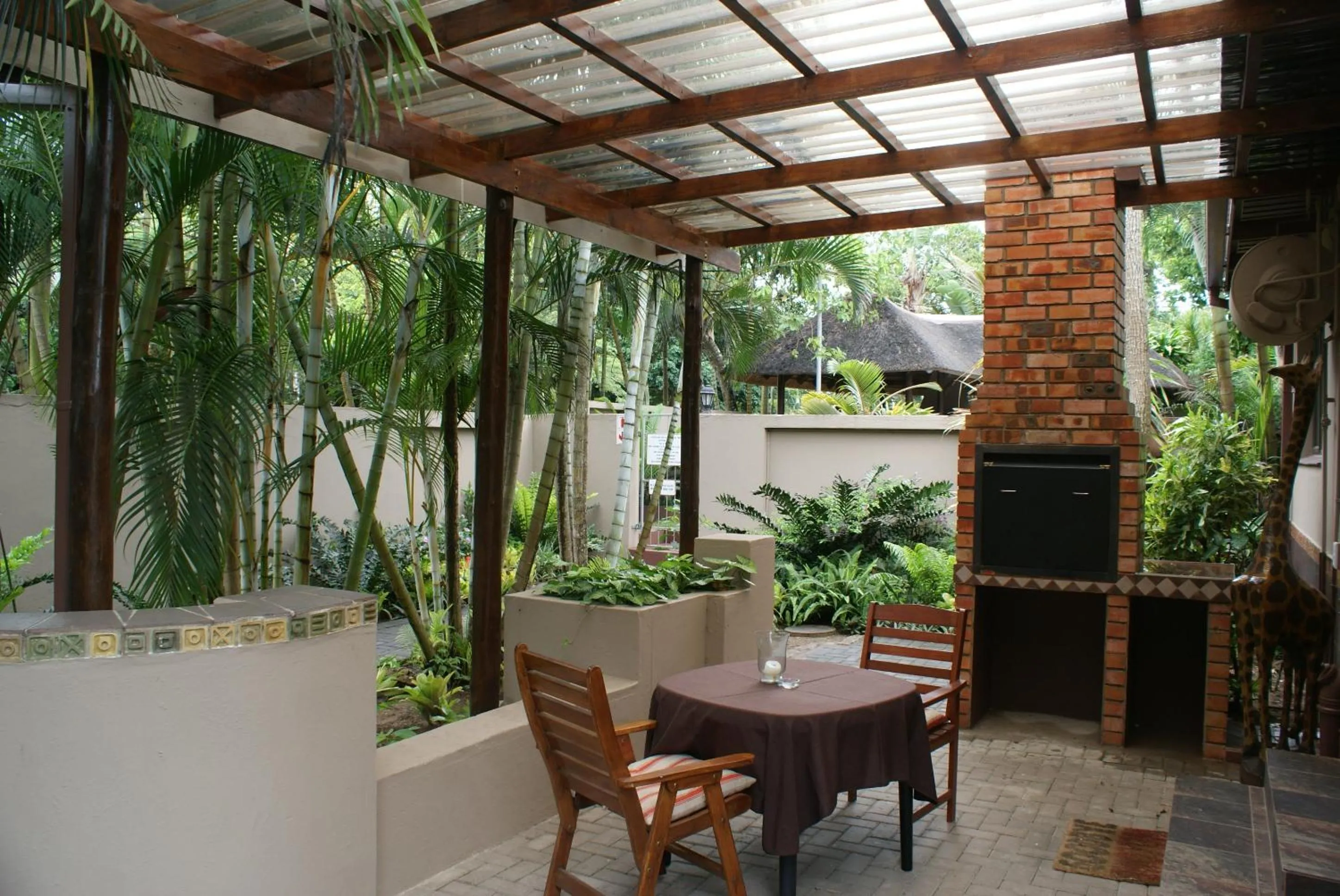 Balcony/Terrace in Ndiza Lodge and Cabanas