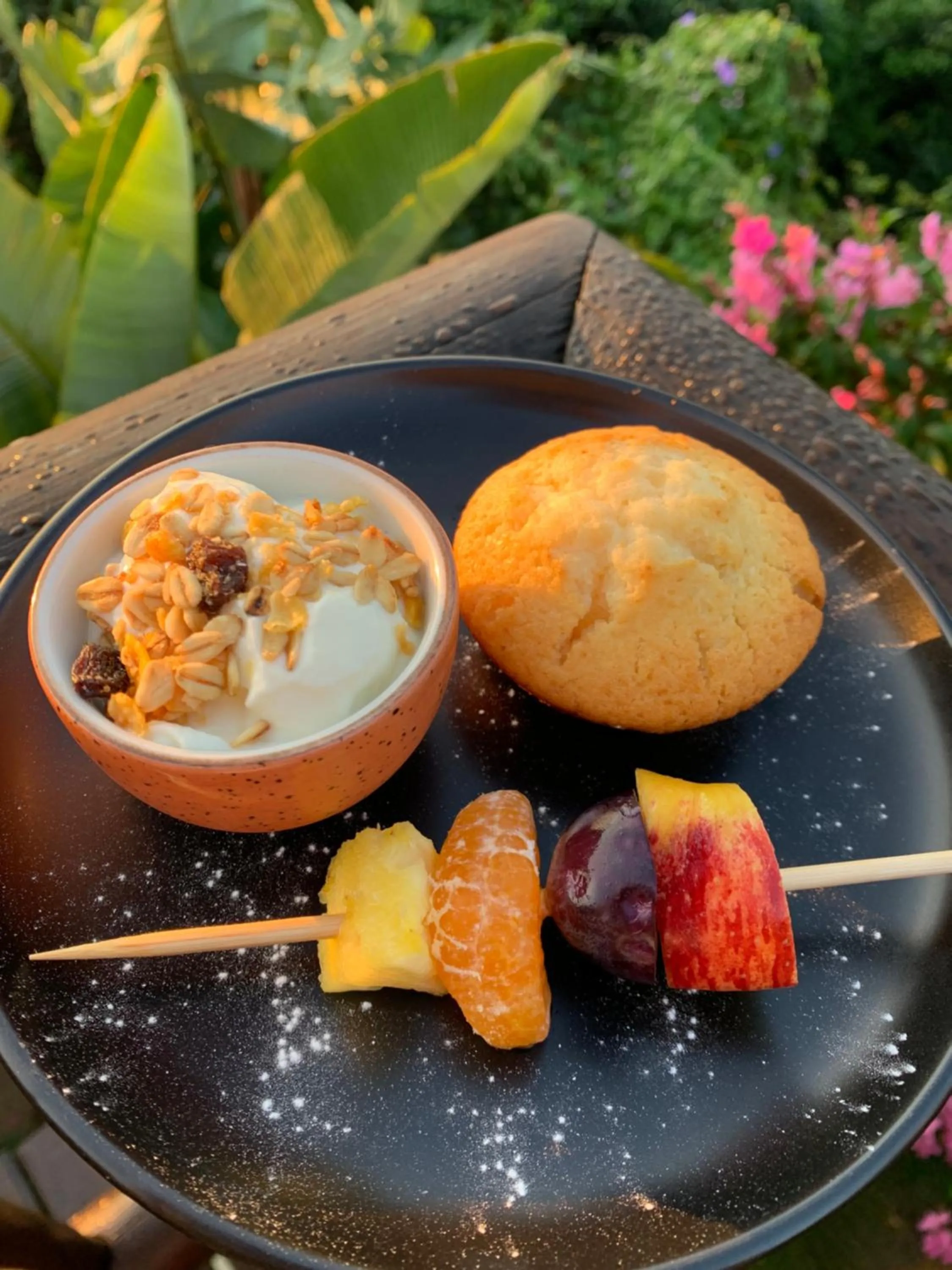 Breakfast in Ndiza Lodge and Cabanas