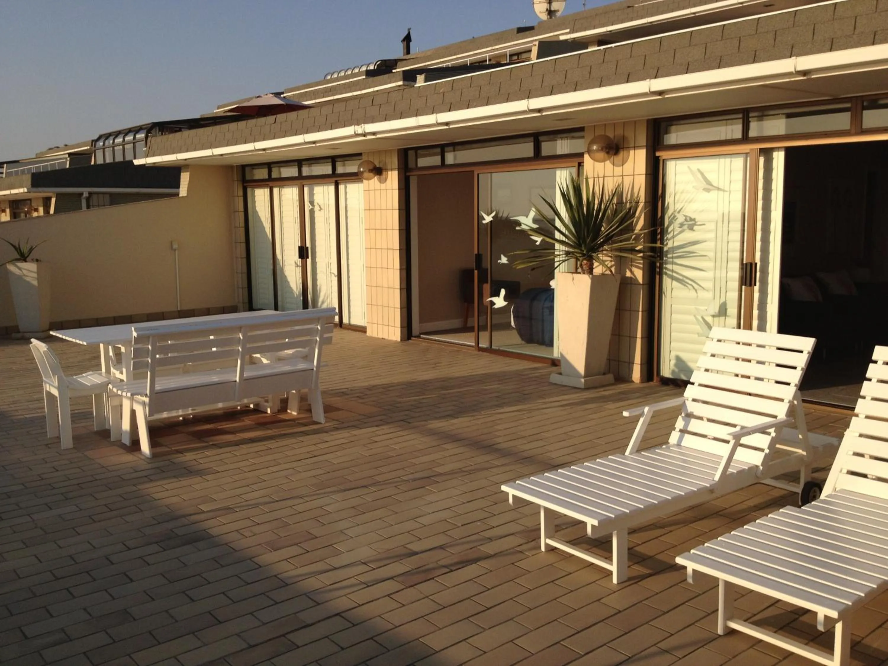 Balcony/Terrace in An Der Mole Apartment