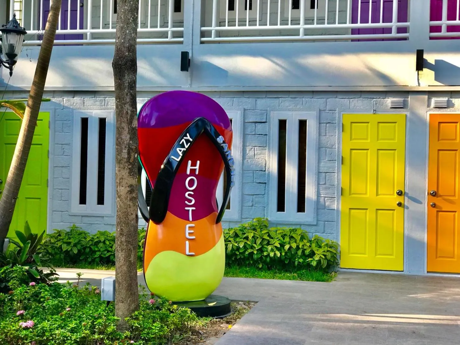 Property logo or sign in Lazy Sandals