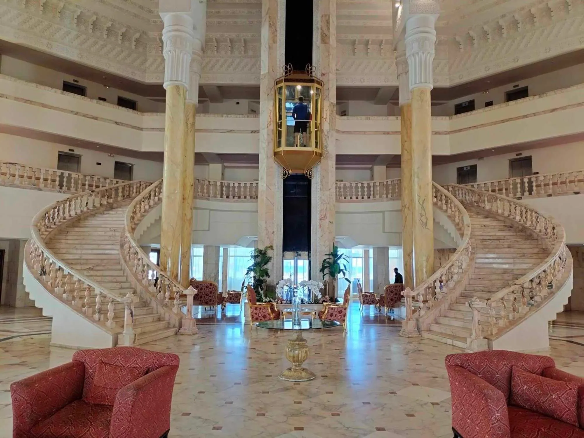 Lobby or reception in Amir Palace
