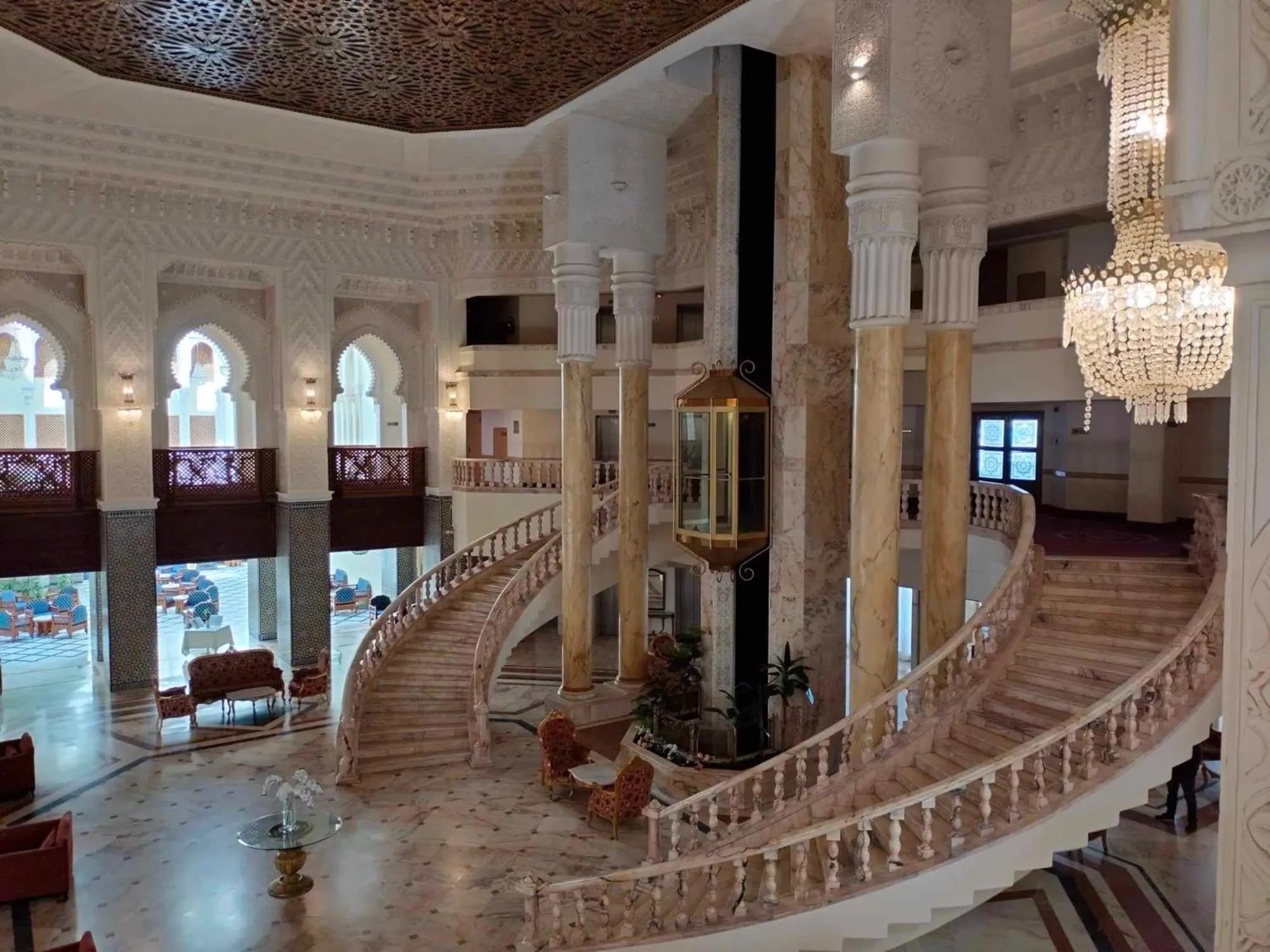 Lobby or reception in Amir Palace