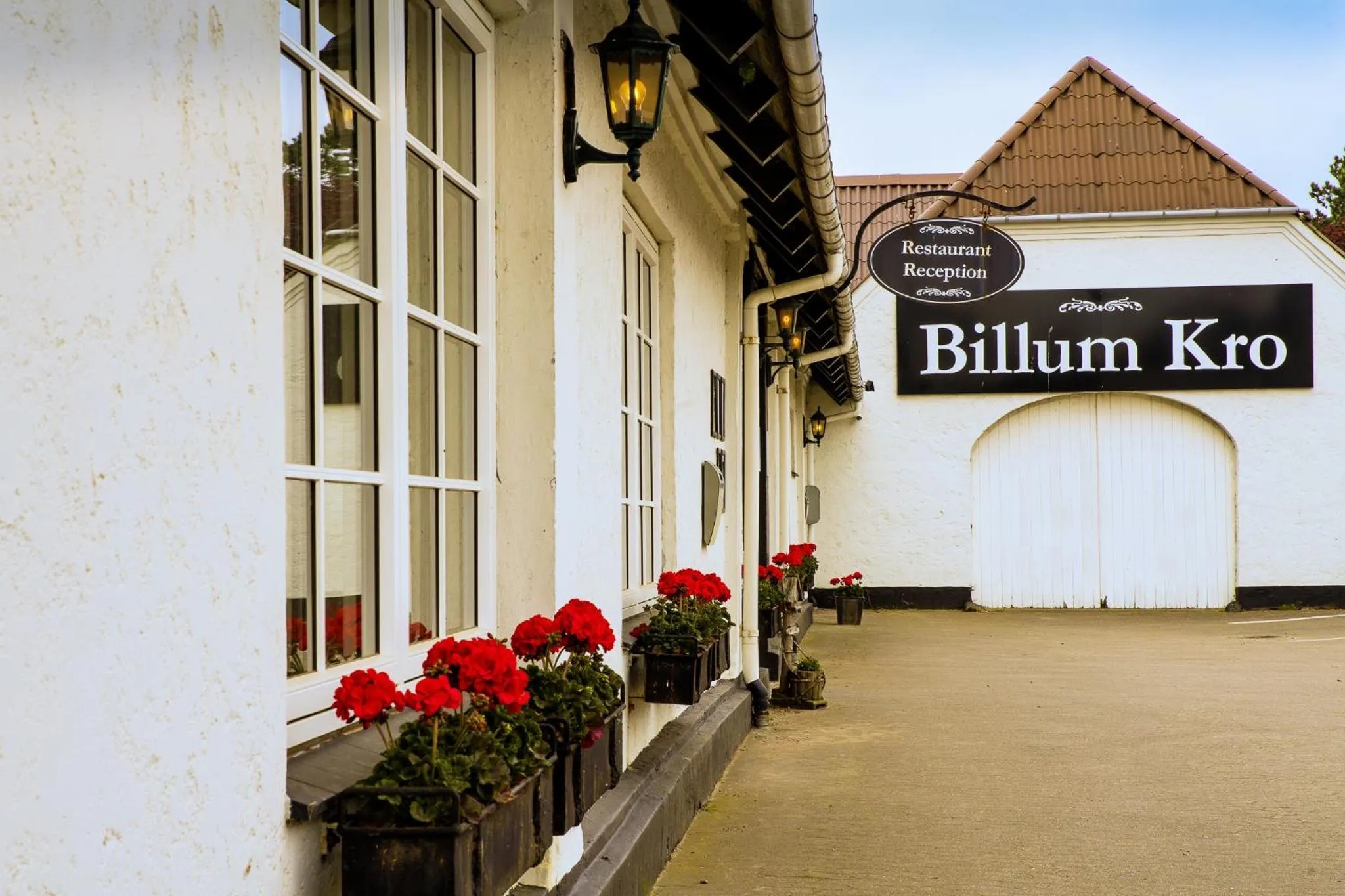 Facade/entrance in Billum Kro