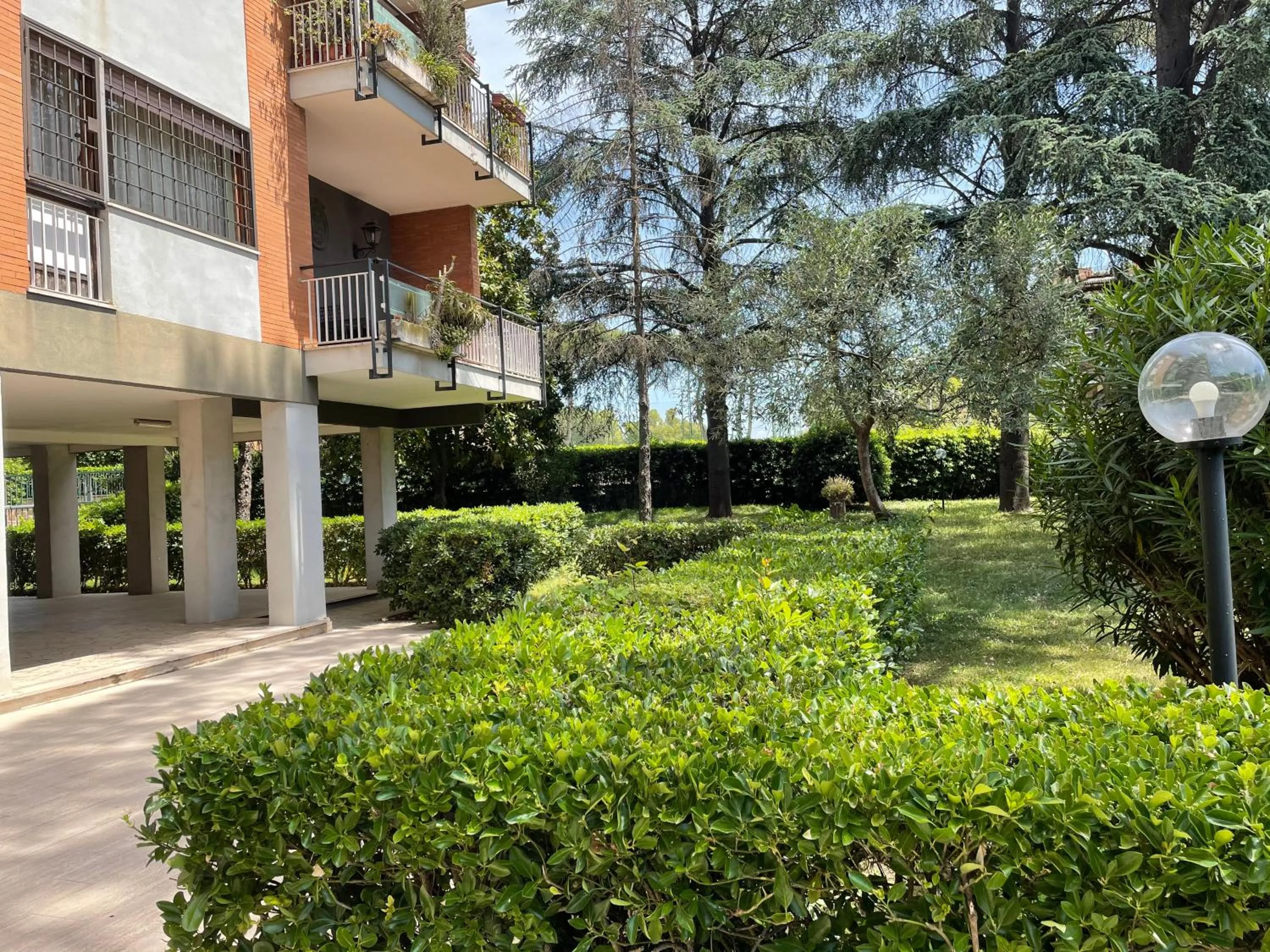 Garden view in B&B "Feelgood"