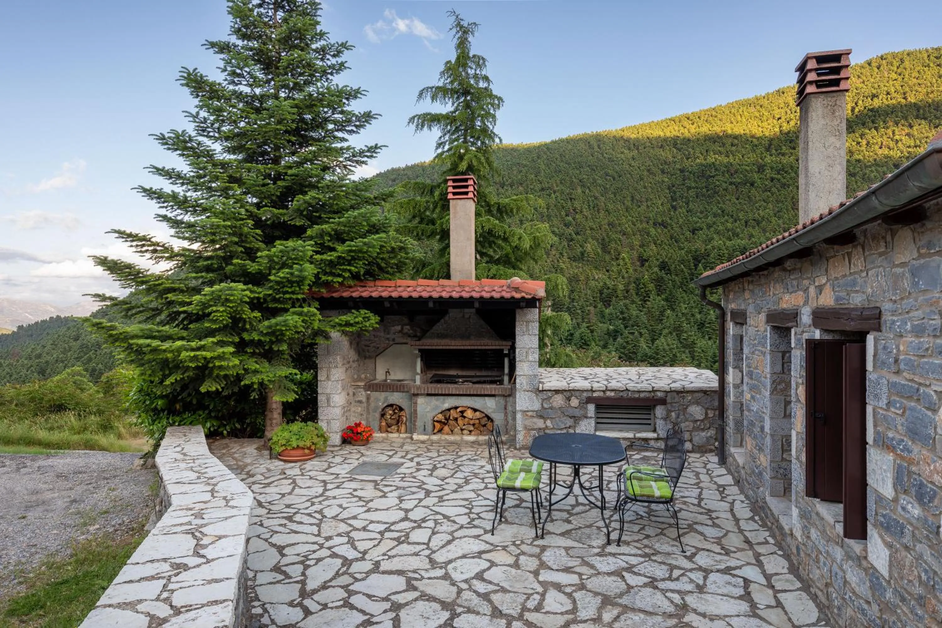 Natural landscape in Ostra Menalon Luxury Suites