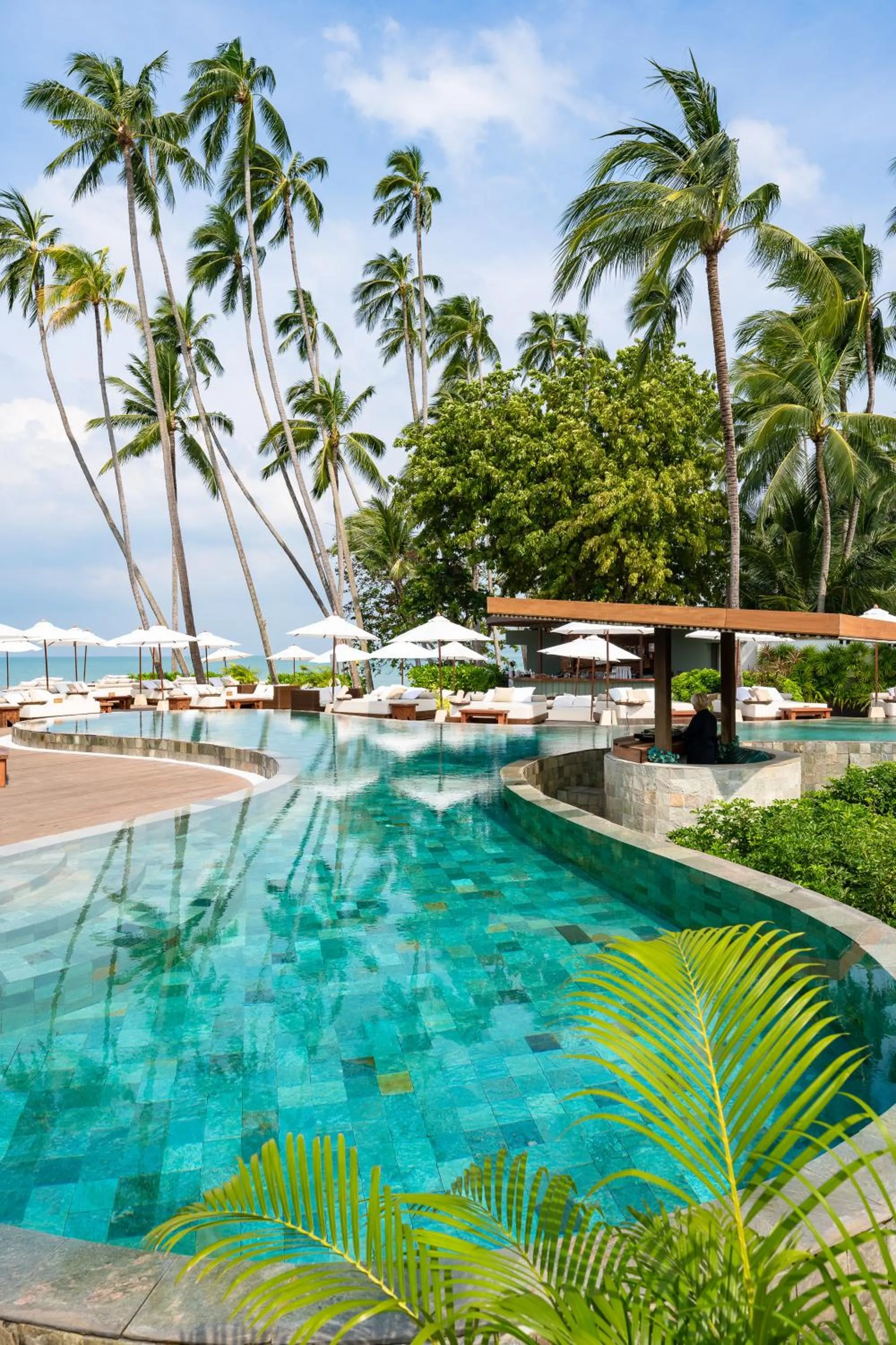 Swimming pool in Nikki Beach Resort & Spa Koh Samui
