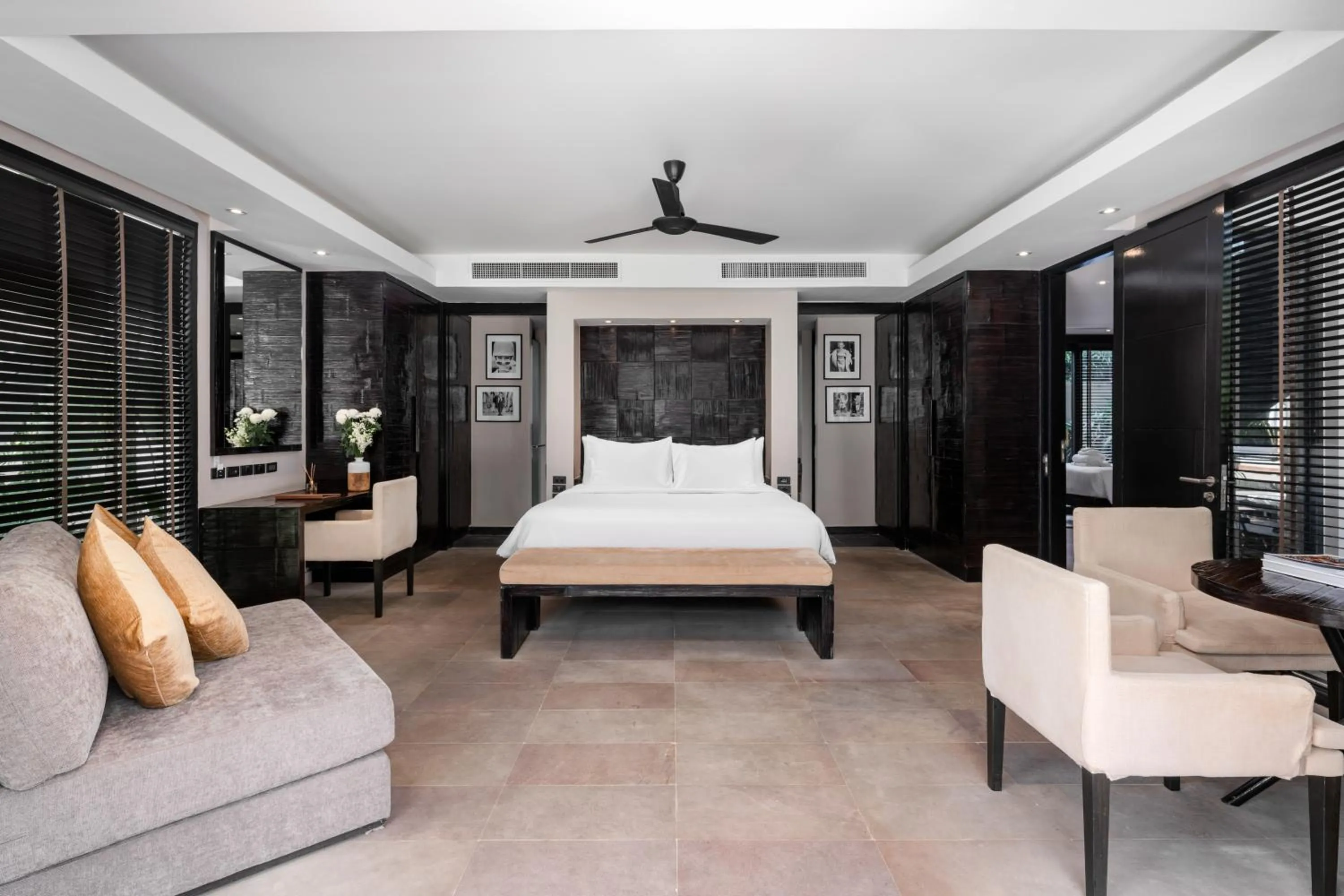 Bedroom, Bed in Nikki Beach Resort & Spa Koh Samui