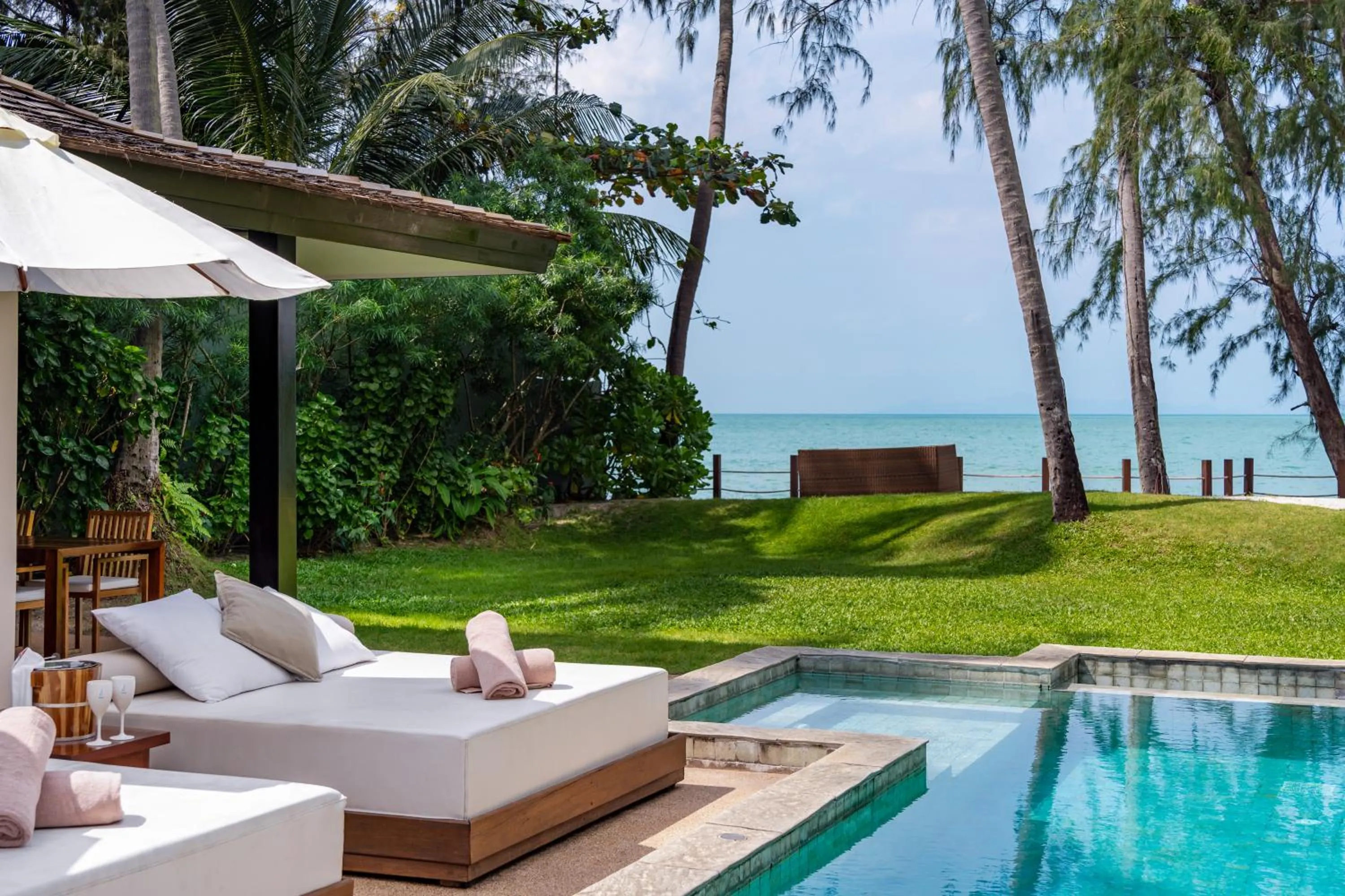 Garden view in Nikki Beach Resort & Spa Koh Samui
