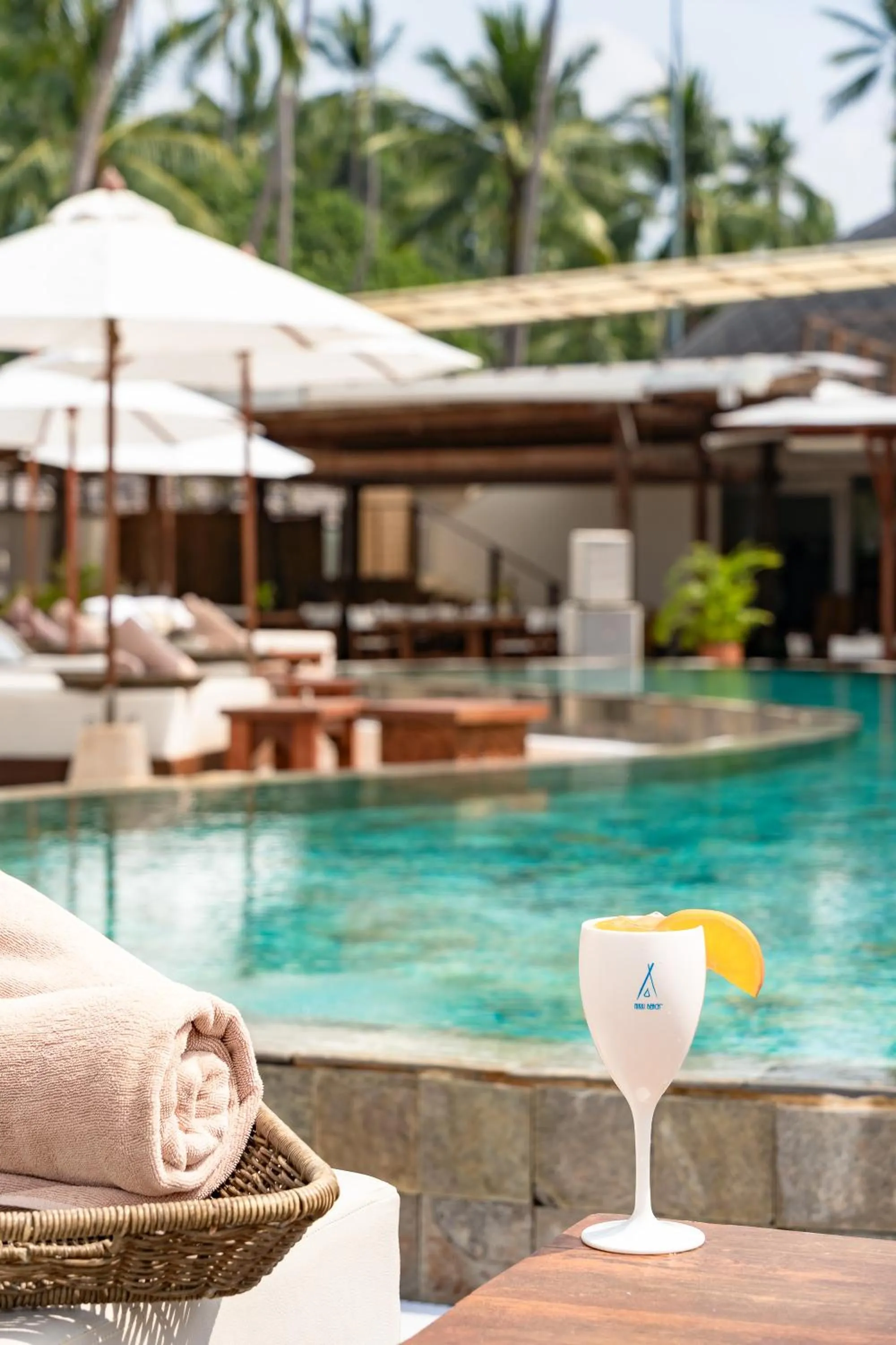 Swimming pool in Nikki Beach Resort & Spa Koh Samui
