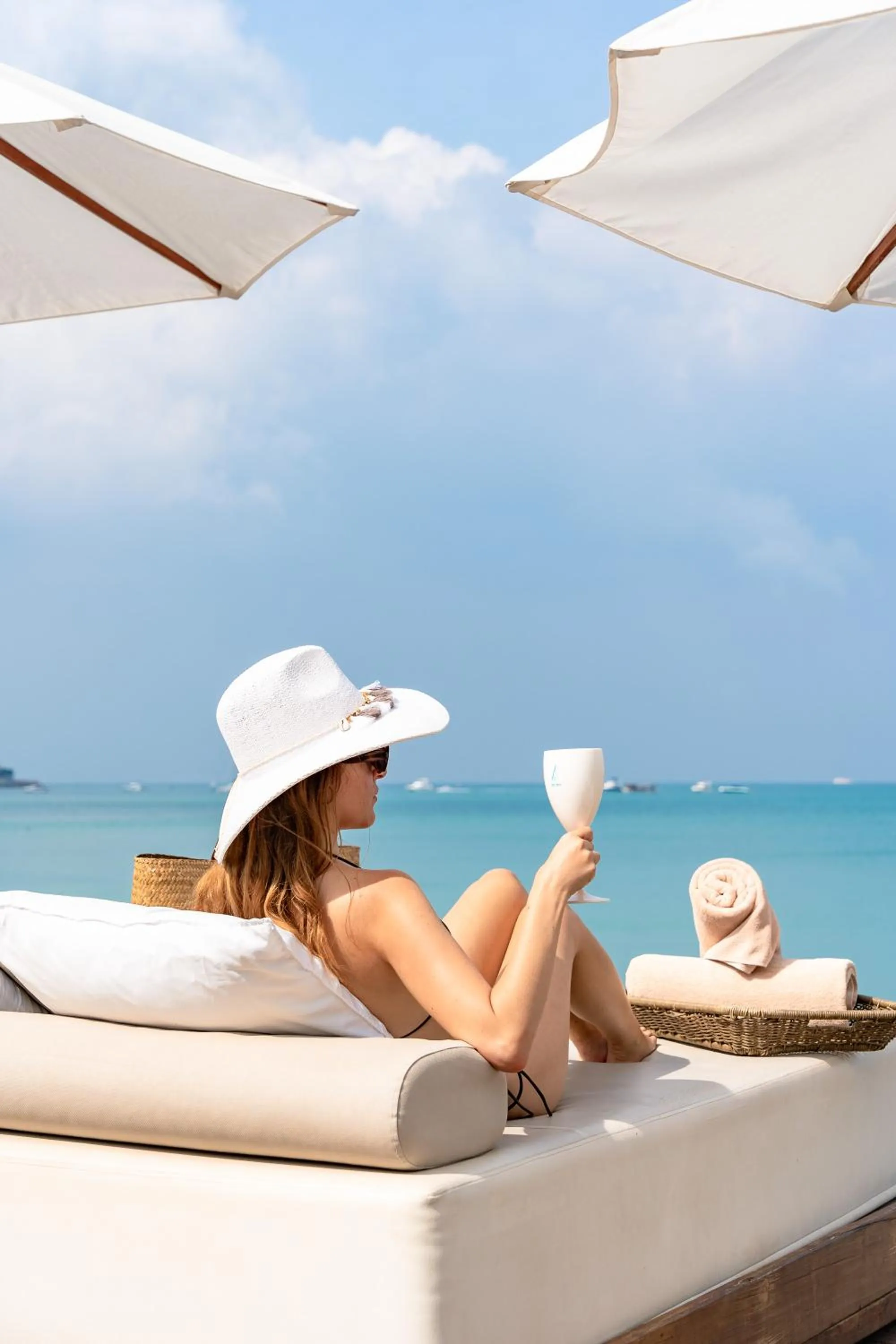 Beach in Nikki Beach Resort & Spa Koh Samui