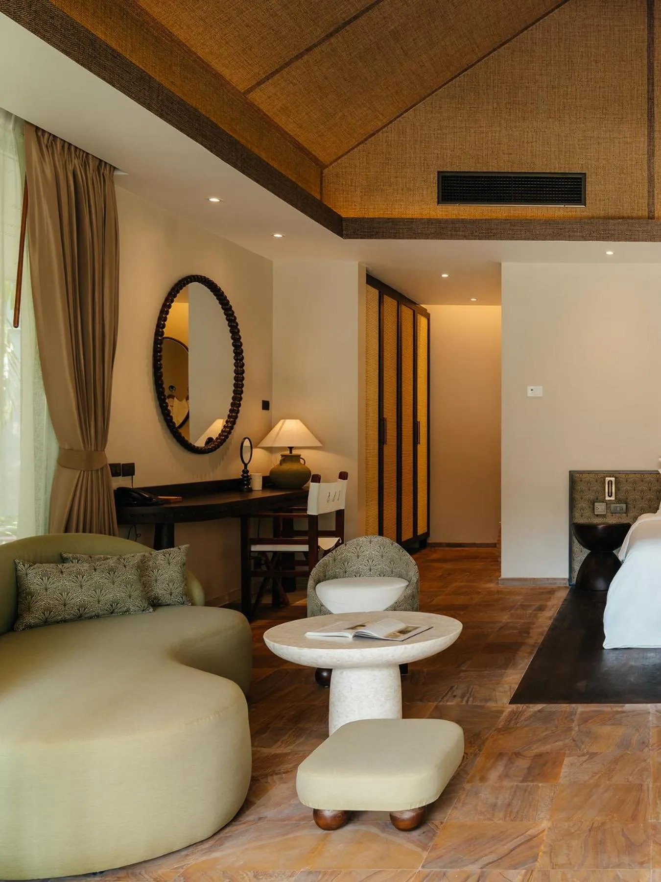 Bed in Nikki Beach Resort & Spa Koh Samui