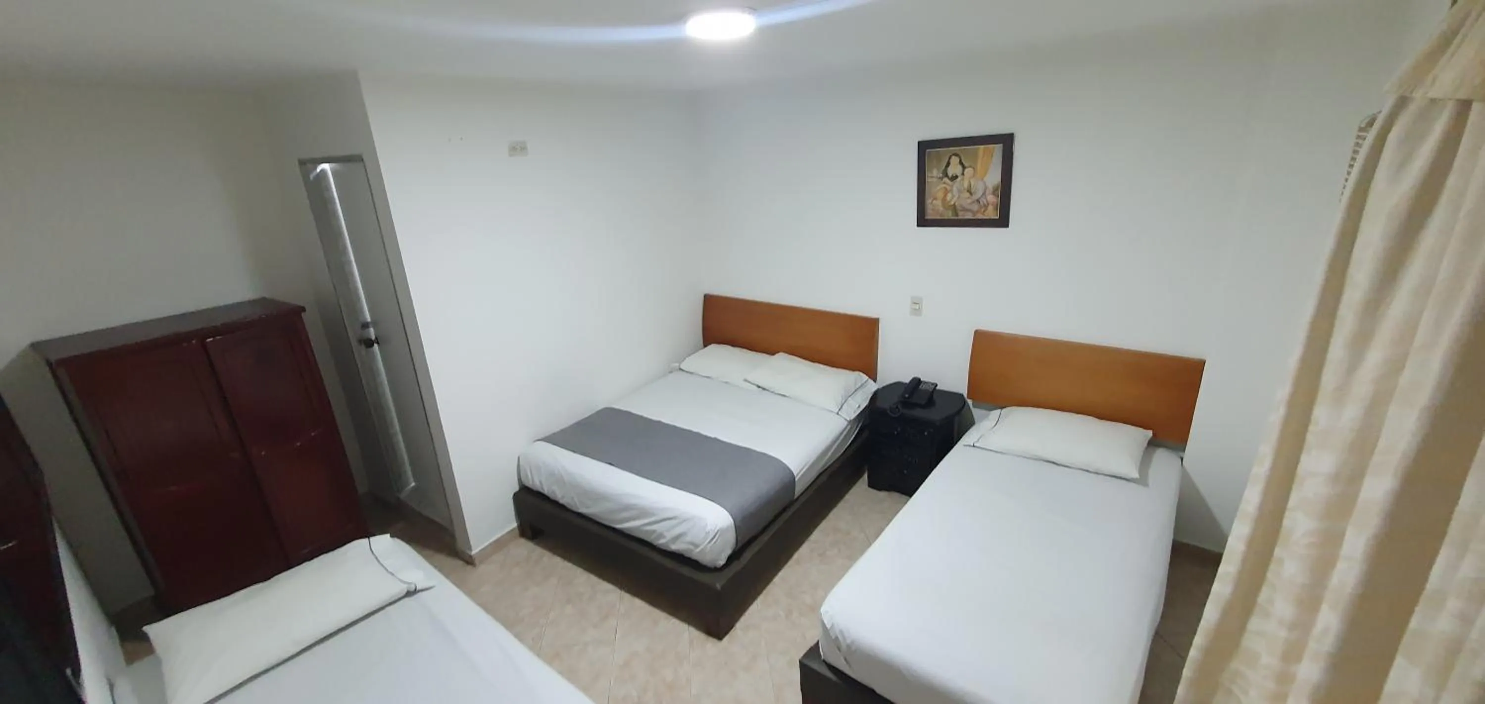 Bed in Hotel Gran Imperio