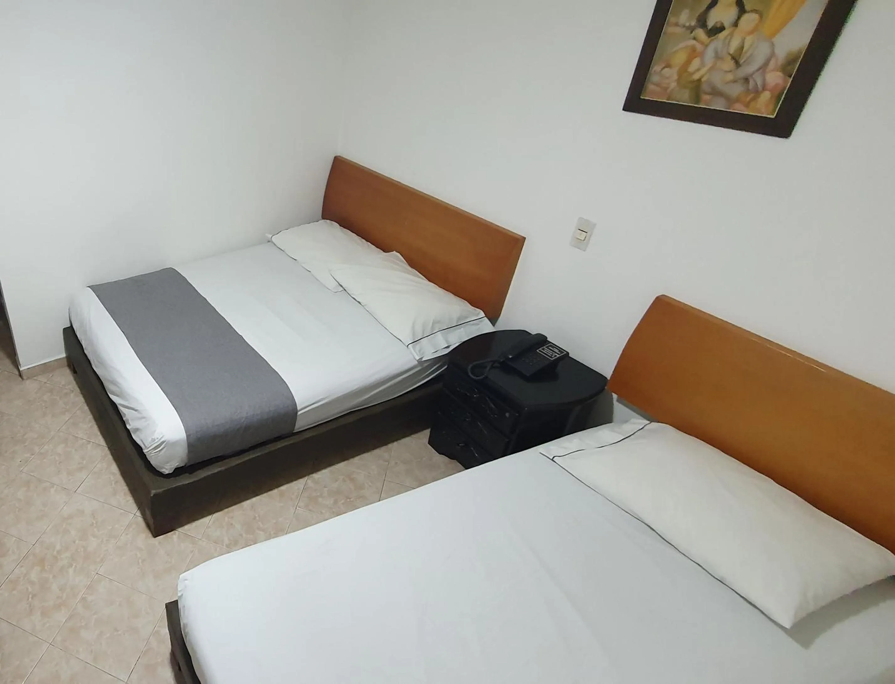 Bed in Hotel Gran Imperio