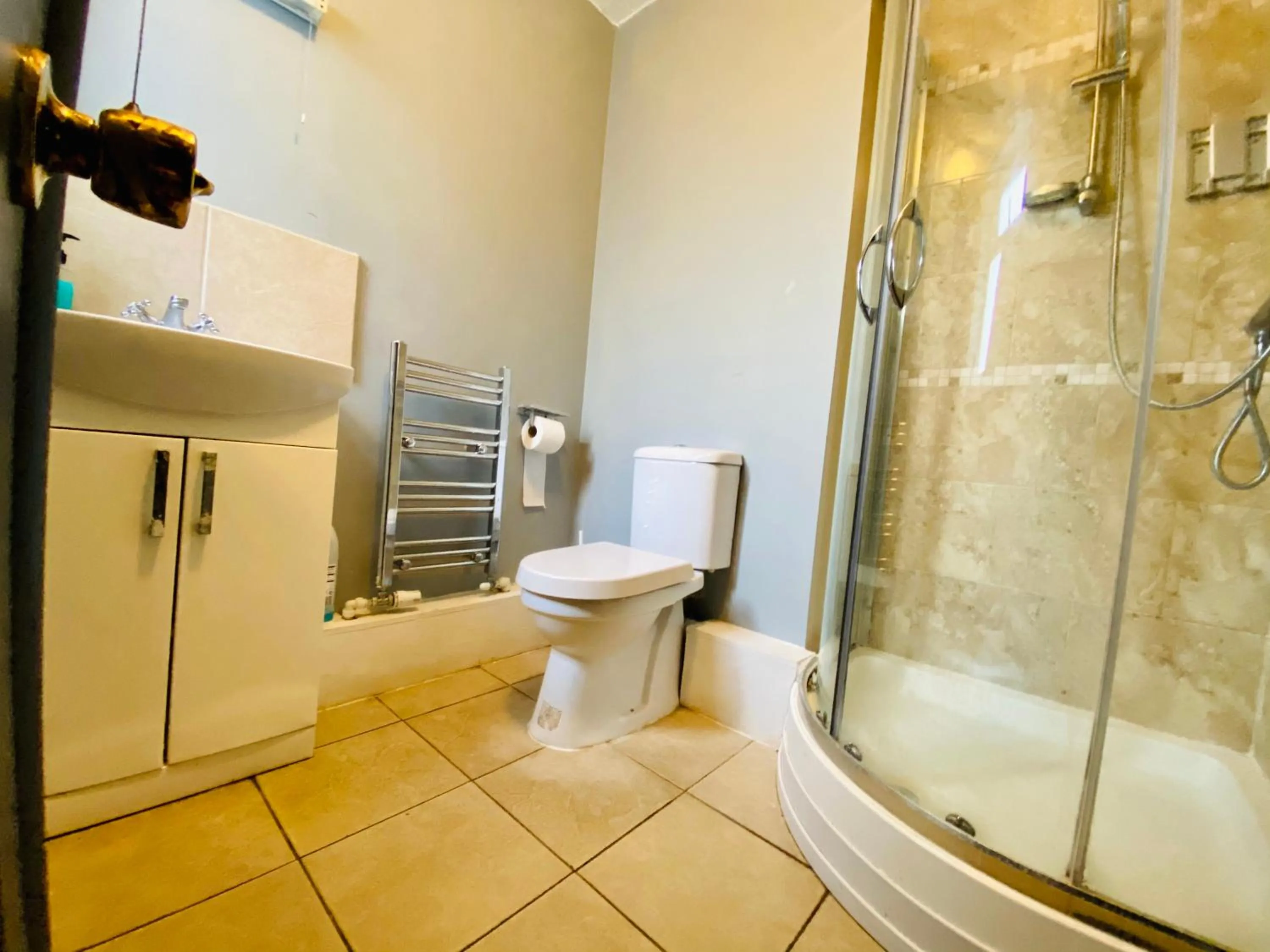 Toilet in Hollybush Guest House