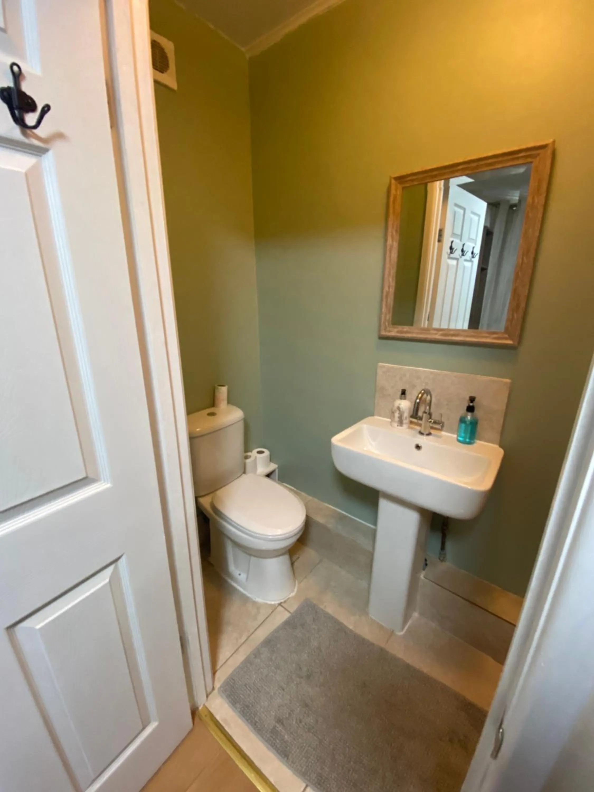 Toilet in Hollybush Guest House