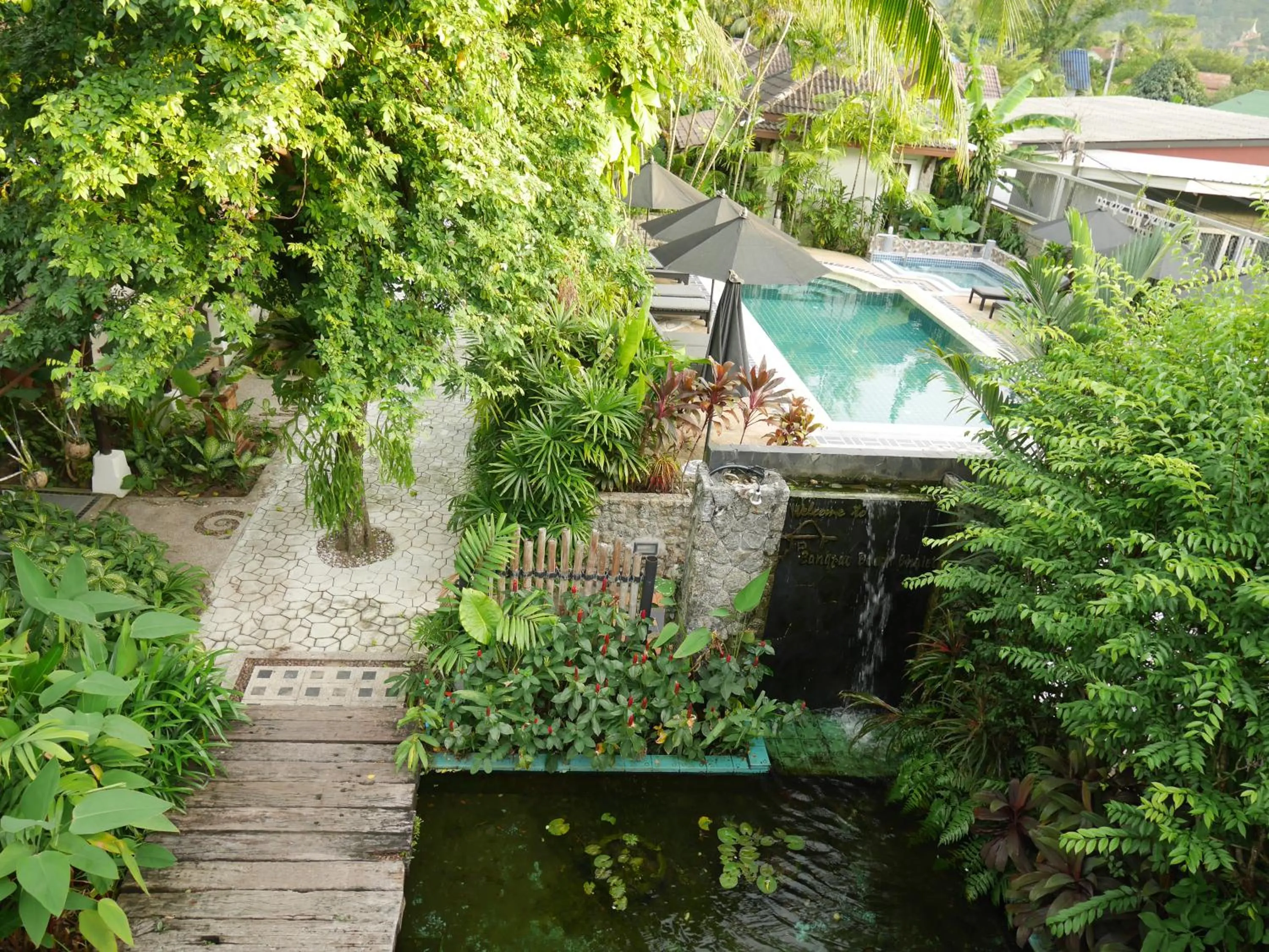 Garden view in Bangtao Beach Chalet Resort