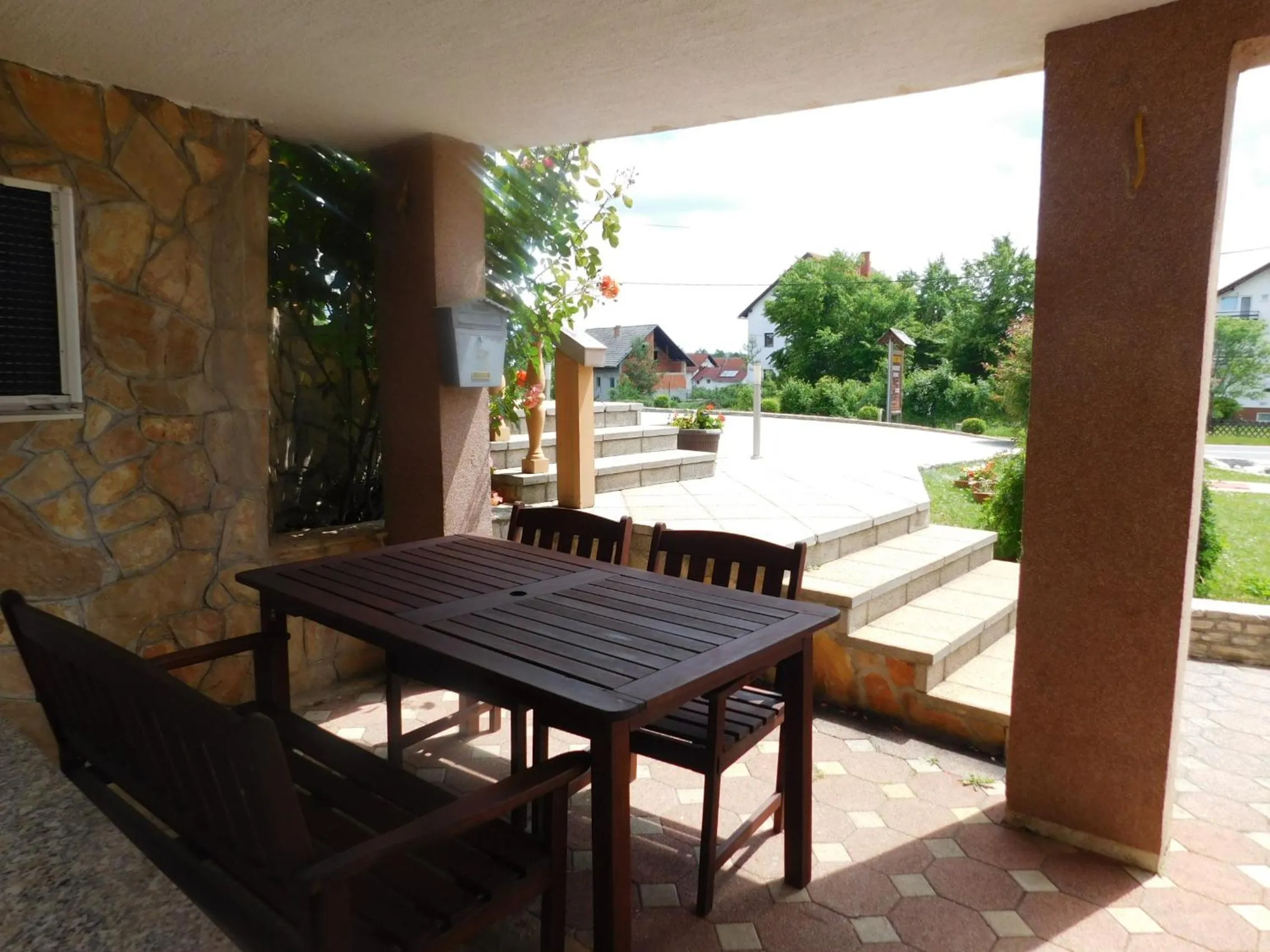 Patio in Guesthouse Sara