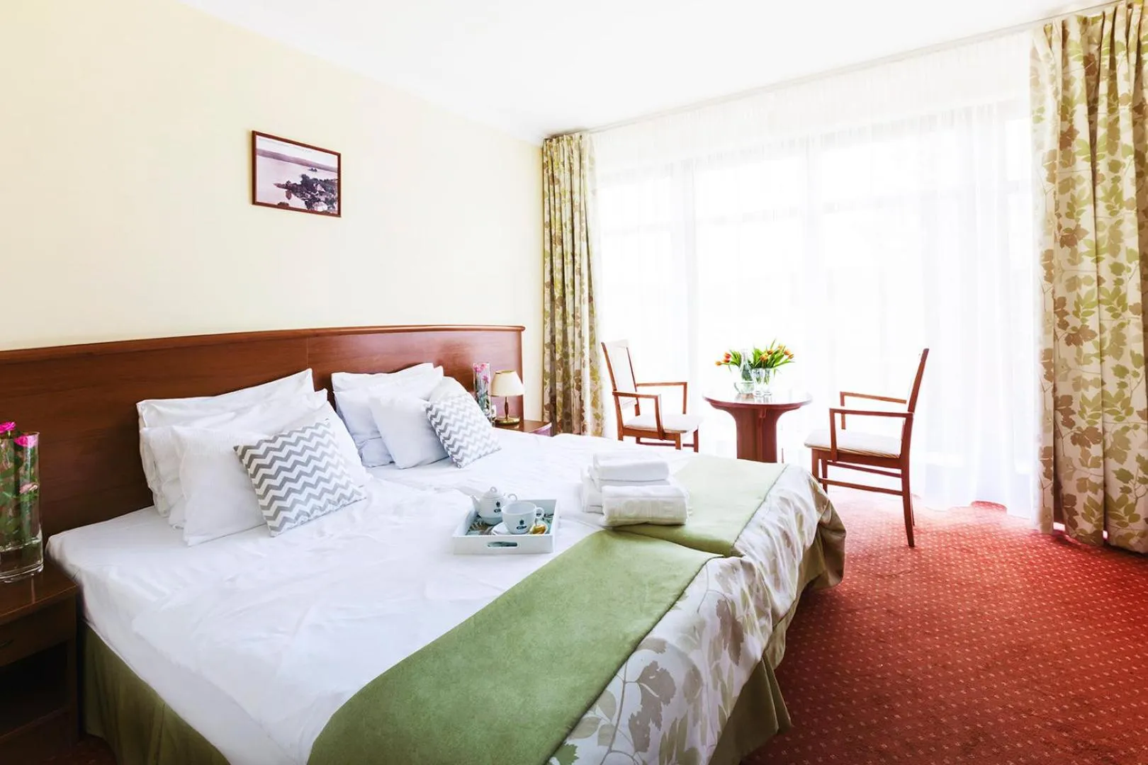 Bed in Hotel Barlinek