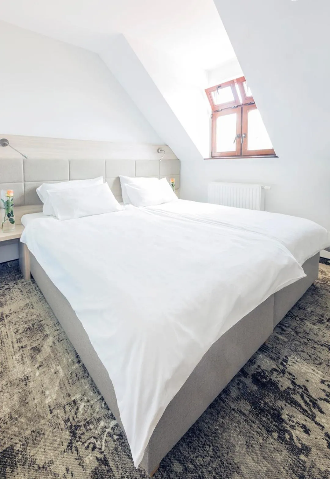 Bed in Hotel Barlinek