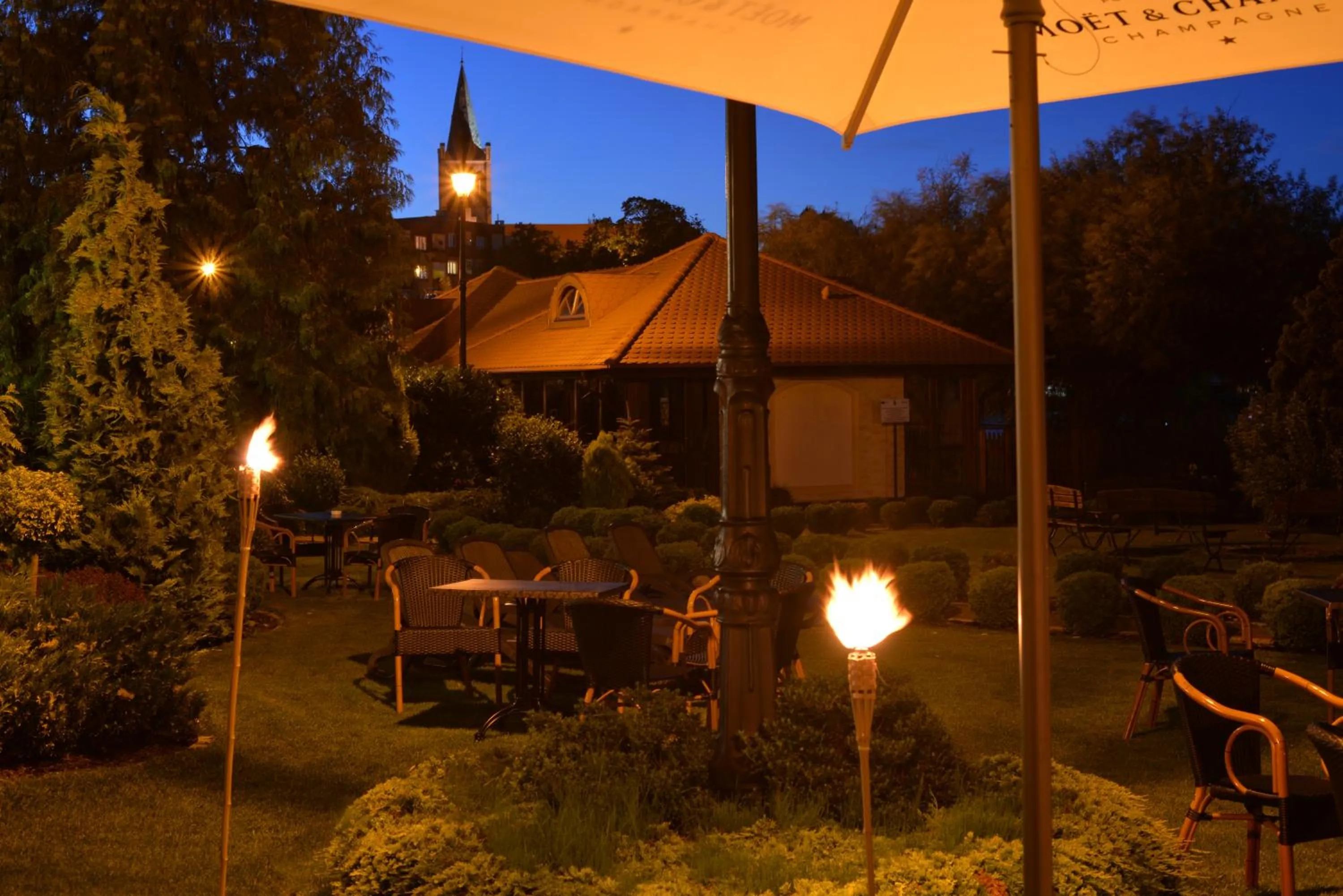 BBQ facilities in Hotel Barlinek