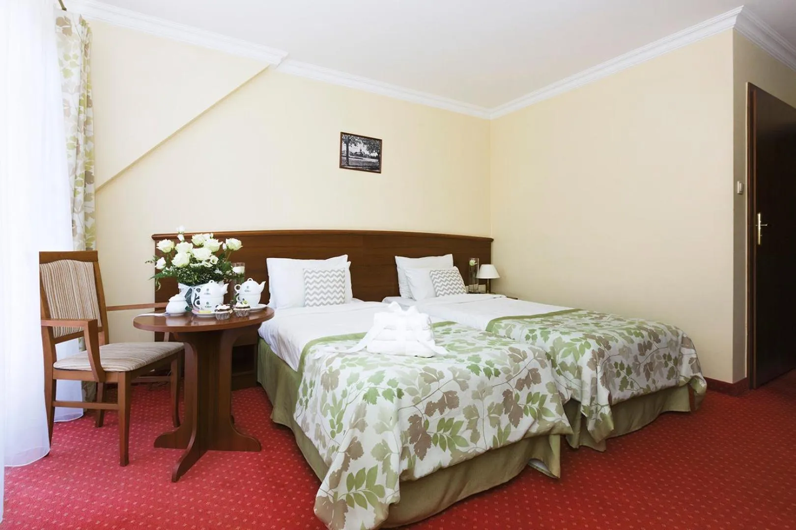 Bed in Hotel Barlinek