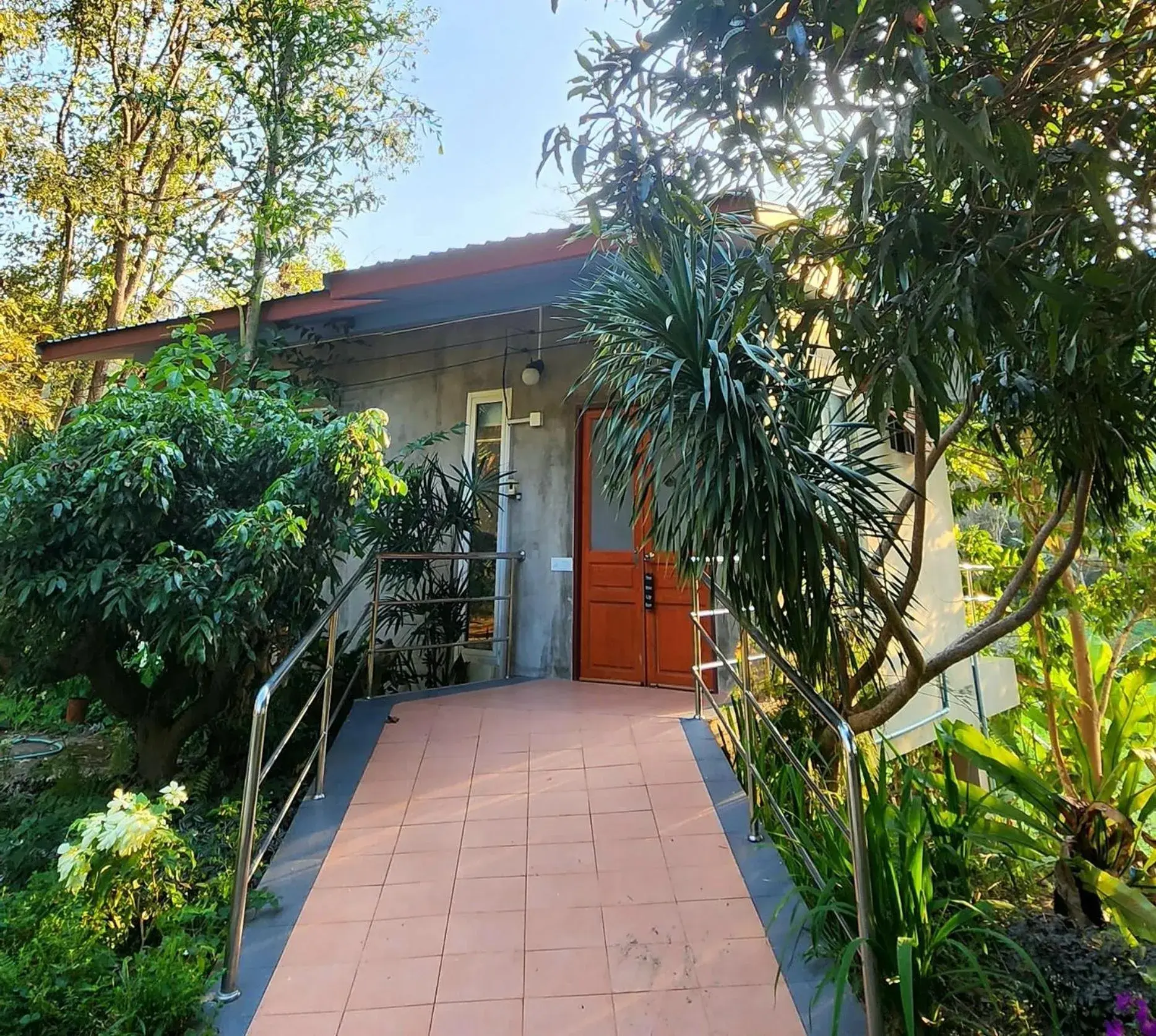 Family Room with Terrace in Rimtharnn Homestay Maewin Family Room with Terrace in Rimtharnn Homestay Maewin